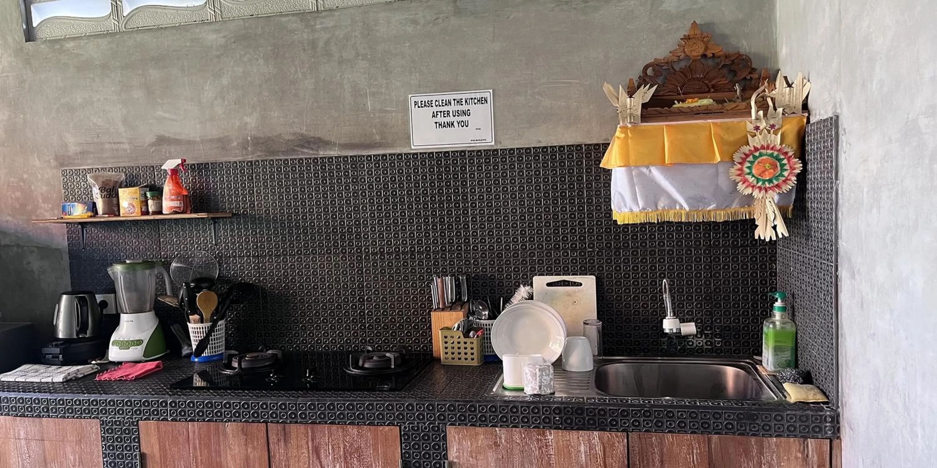 Kitchen or kitchenette in Pis Bolong Canggu