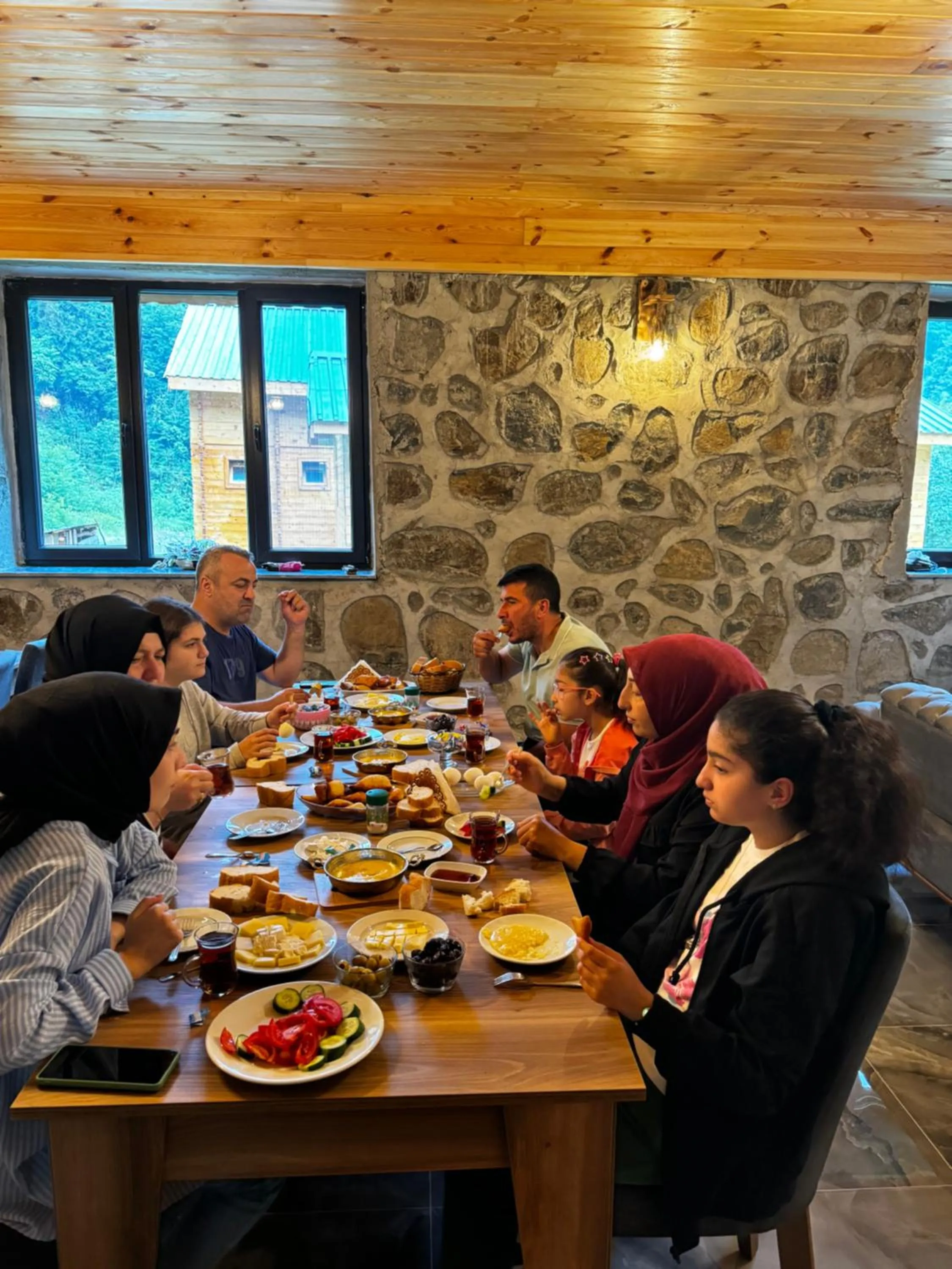 Breakfast in Kale kaya otel