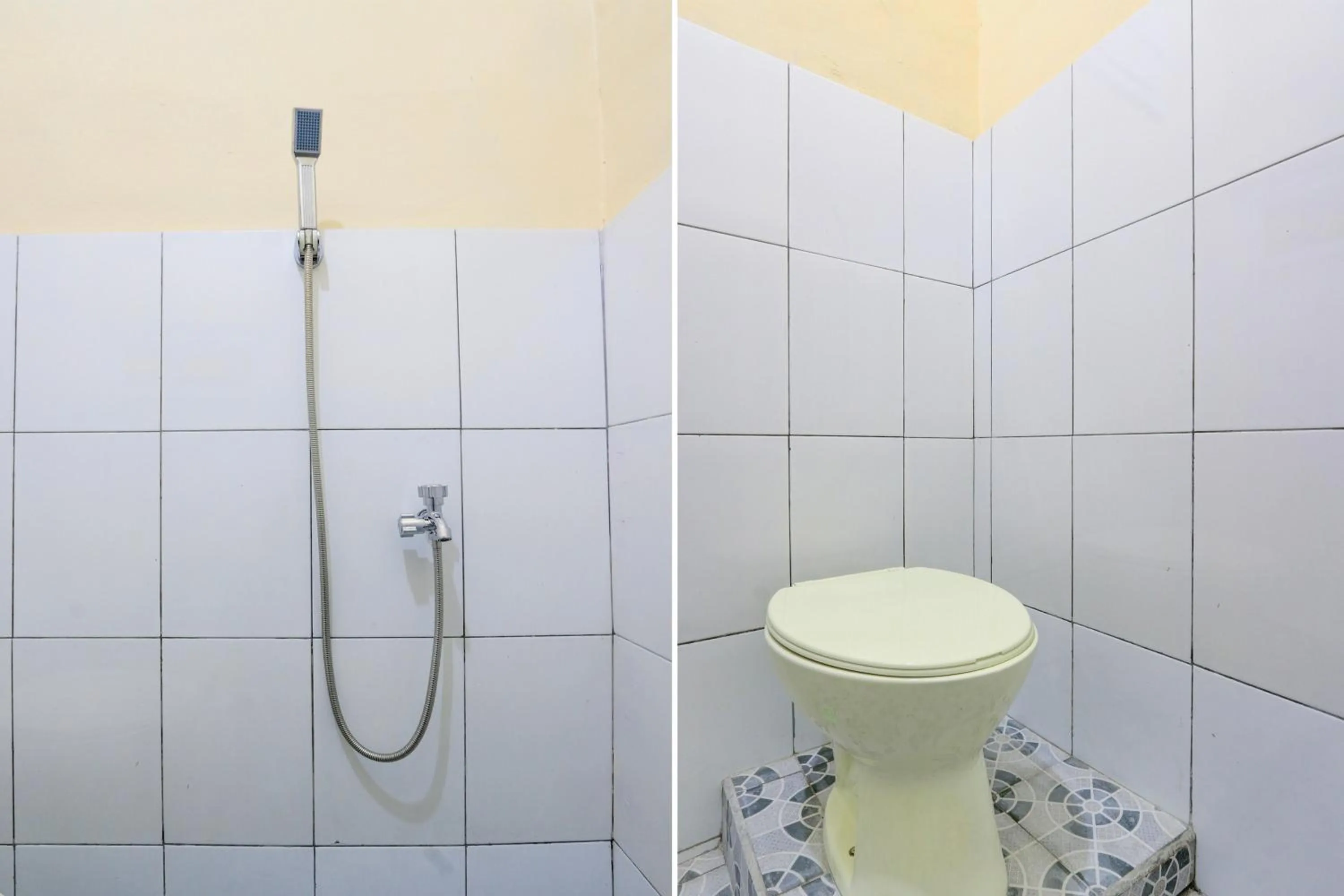 Bathroom in Hotel O Guest House Wijaya Syariah Near alun alun kota purwokerto