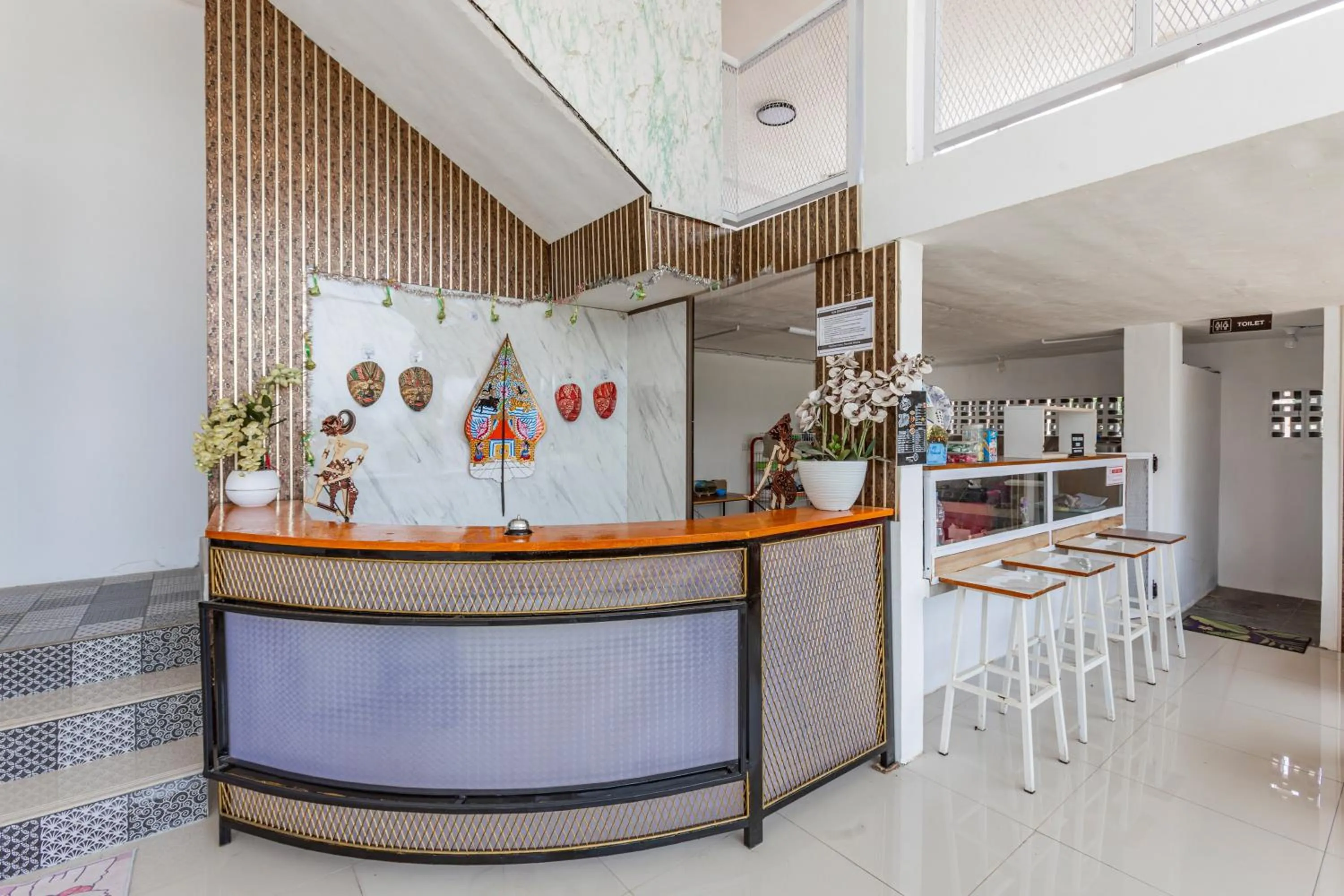 Lobby or reception in Hotel O Guest House Maria