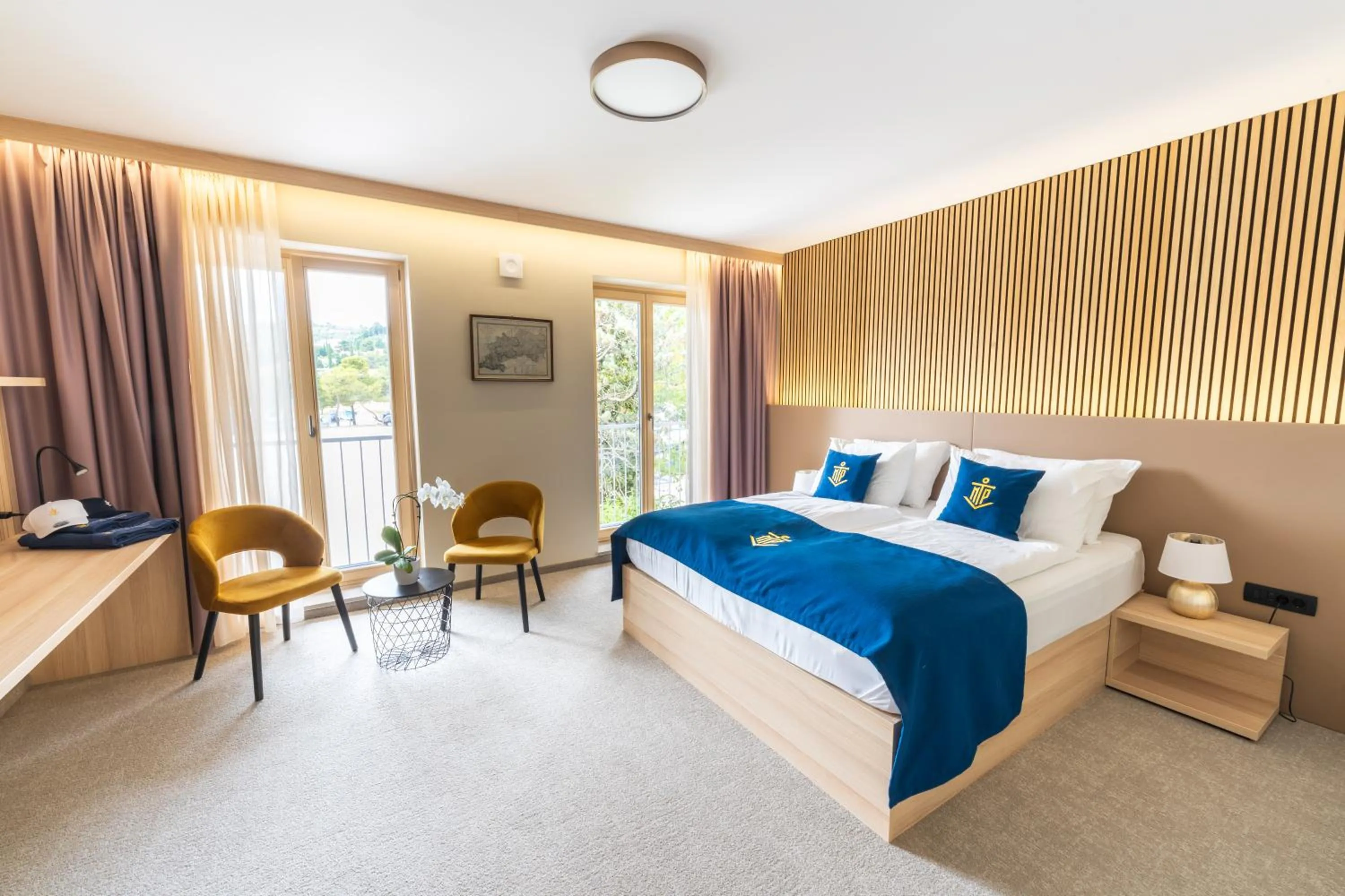 Bedroom, Bed in Sea Resort Marina Portoroz