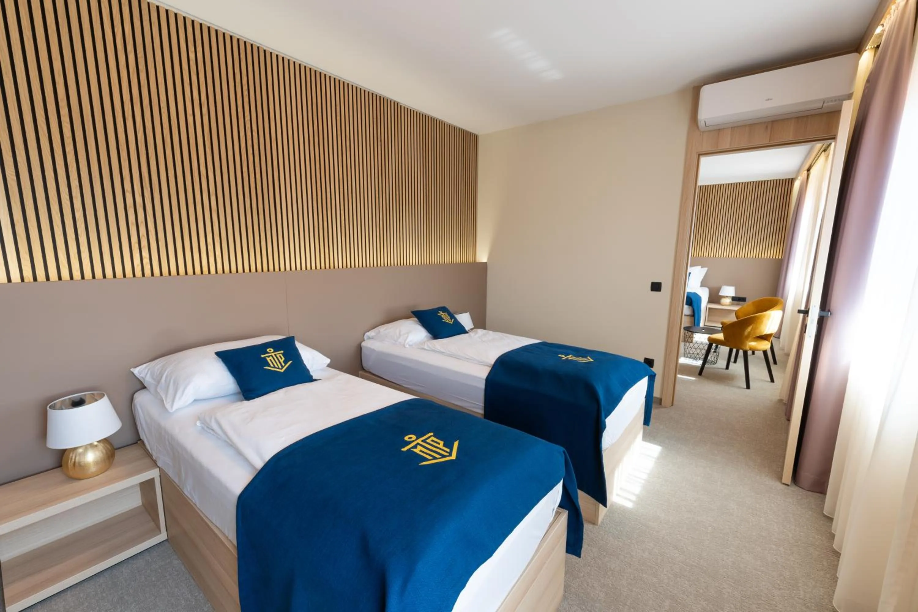 Bedroom, Bed in Sea Resort Marina Portoroz