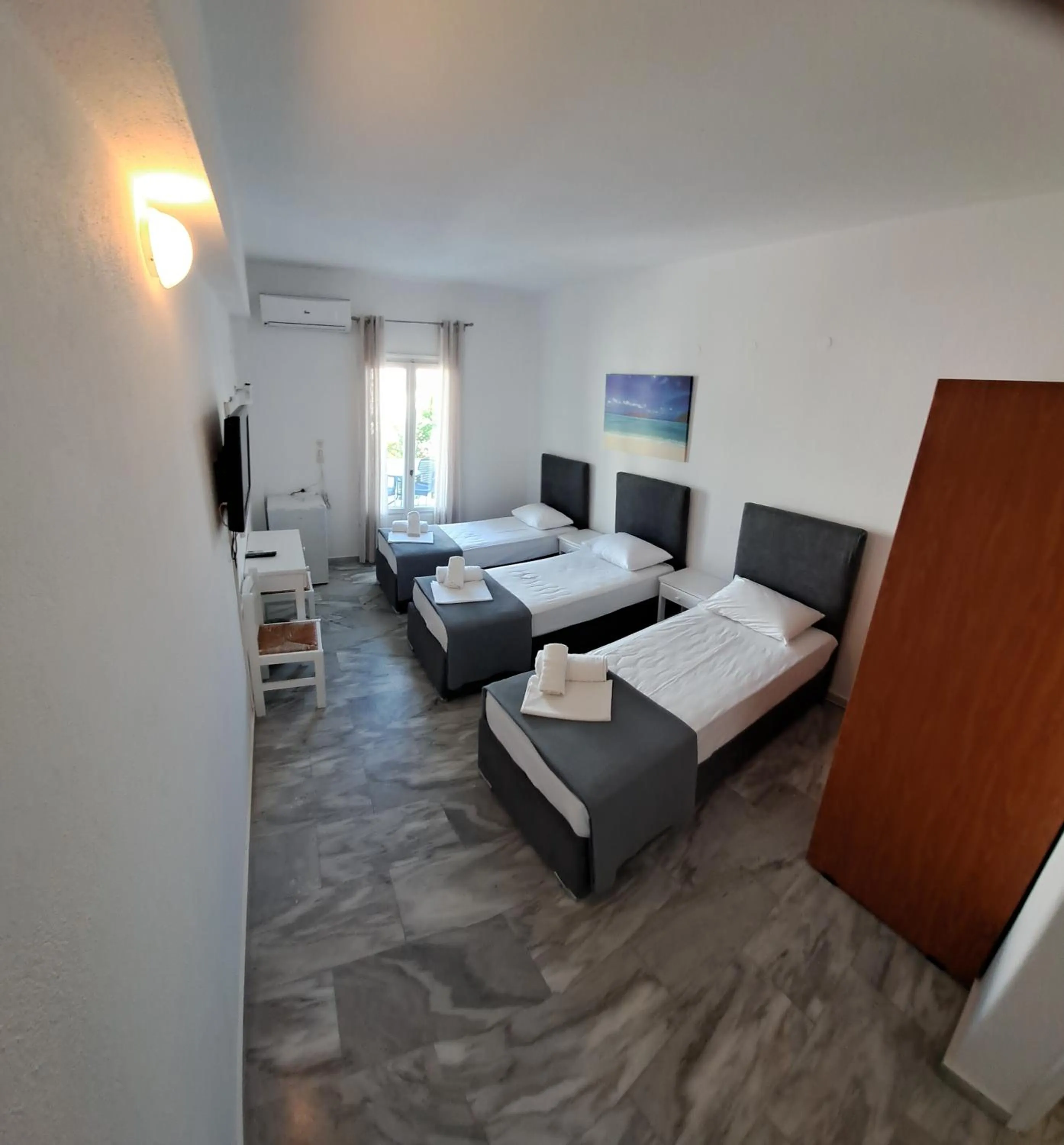 Bed in Oceanis Resort