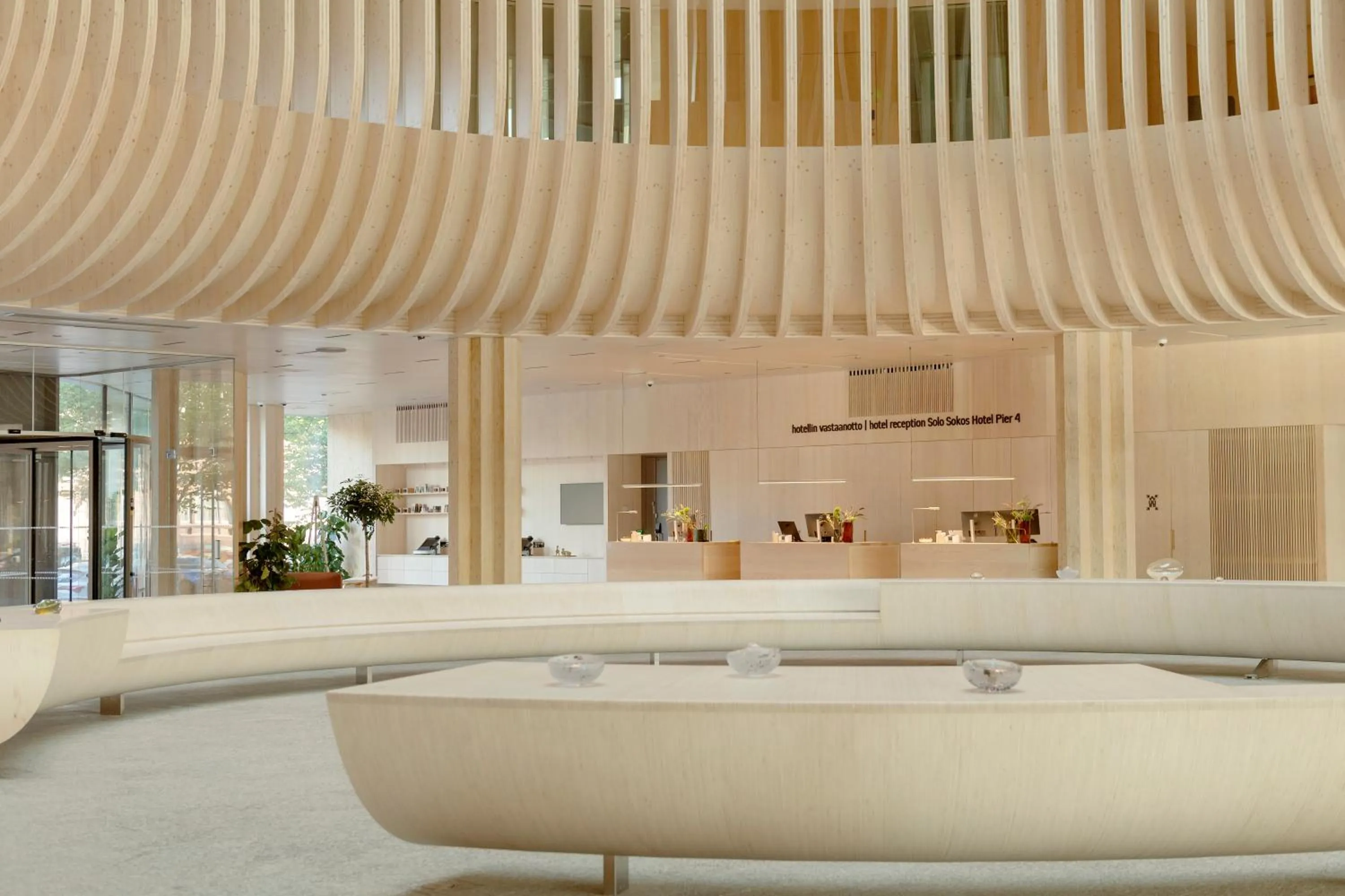 Lobby or reception in Solo Sokos Hotel Pier 4
