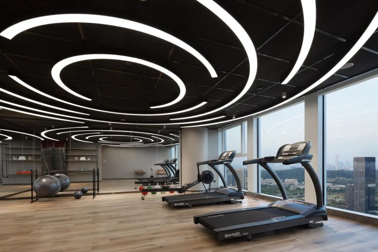 Fitness centre/facilities in Radisson Red Guangzhou South Railway Station