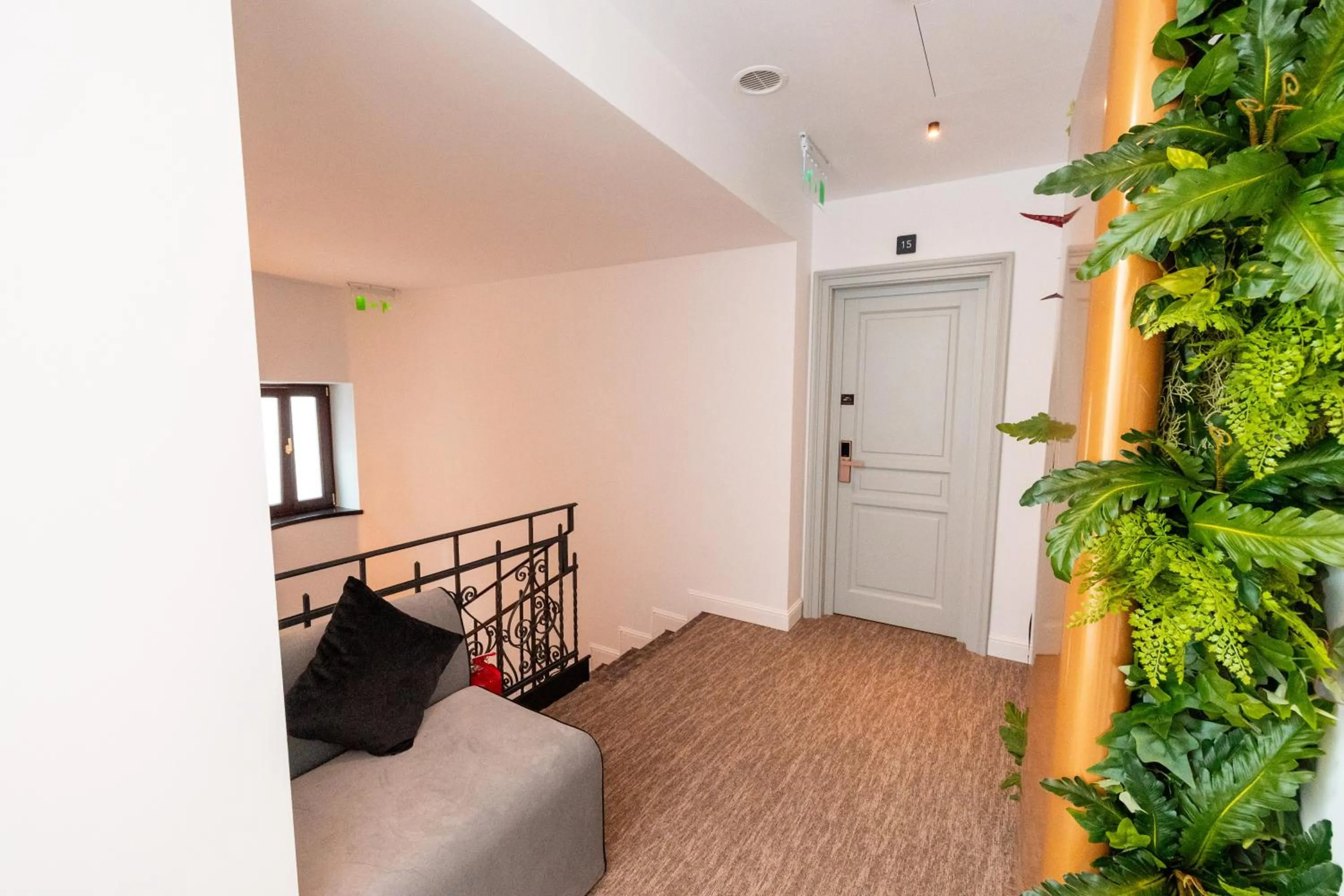 Seating area in Ecletico Villa