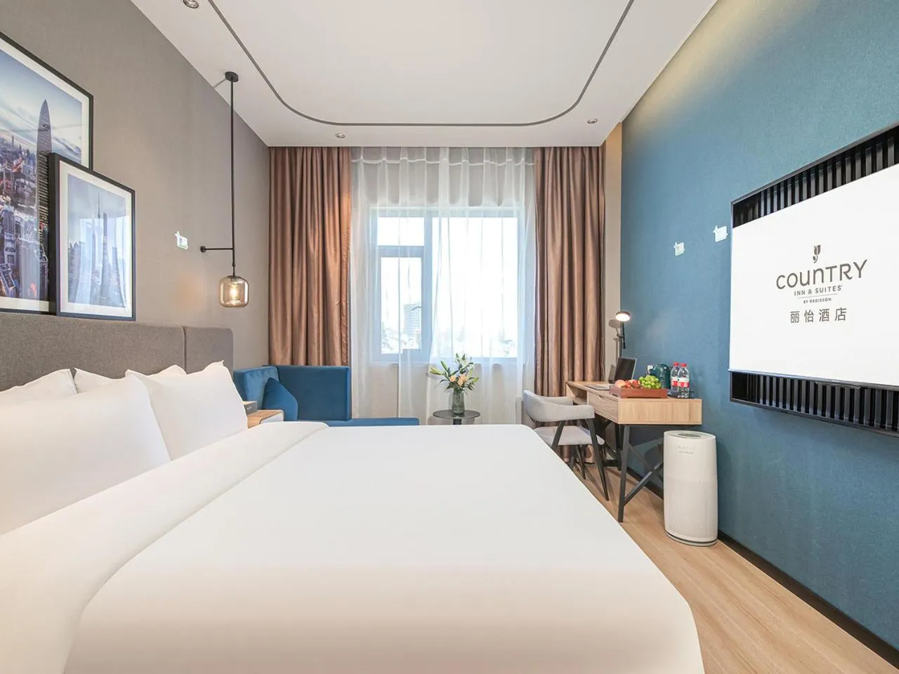 Photo of the whole room in Country Inn & Suite by Radisson, Shanghai Hongkou Football Stadium Chifeng Road
