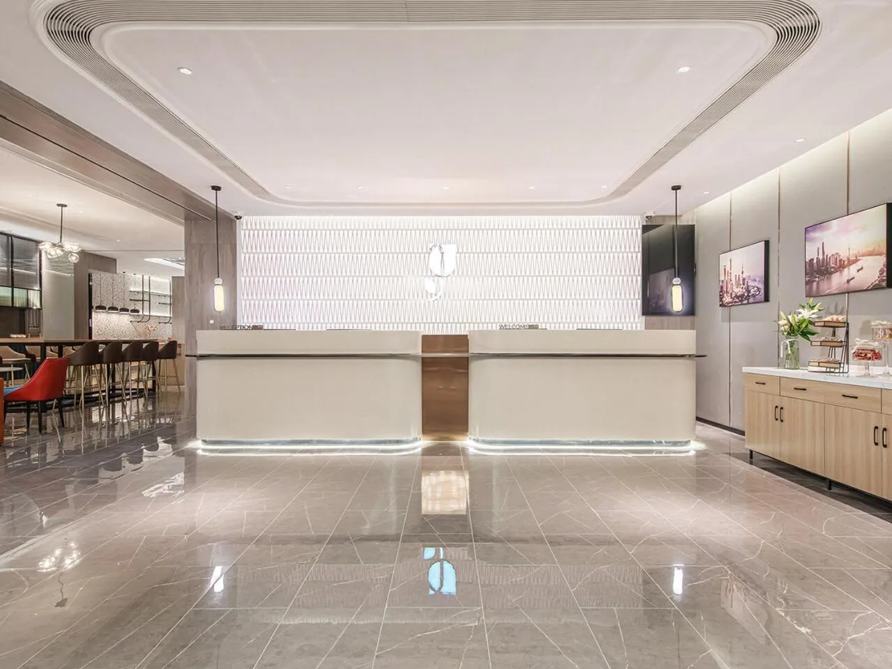 Lobby or reception in Country Inn & Suite by Radisson, Shanghai Hongkou Football Stadium Chifeng Road