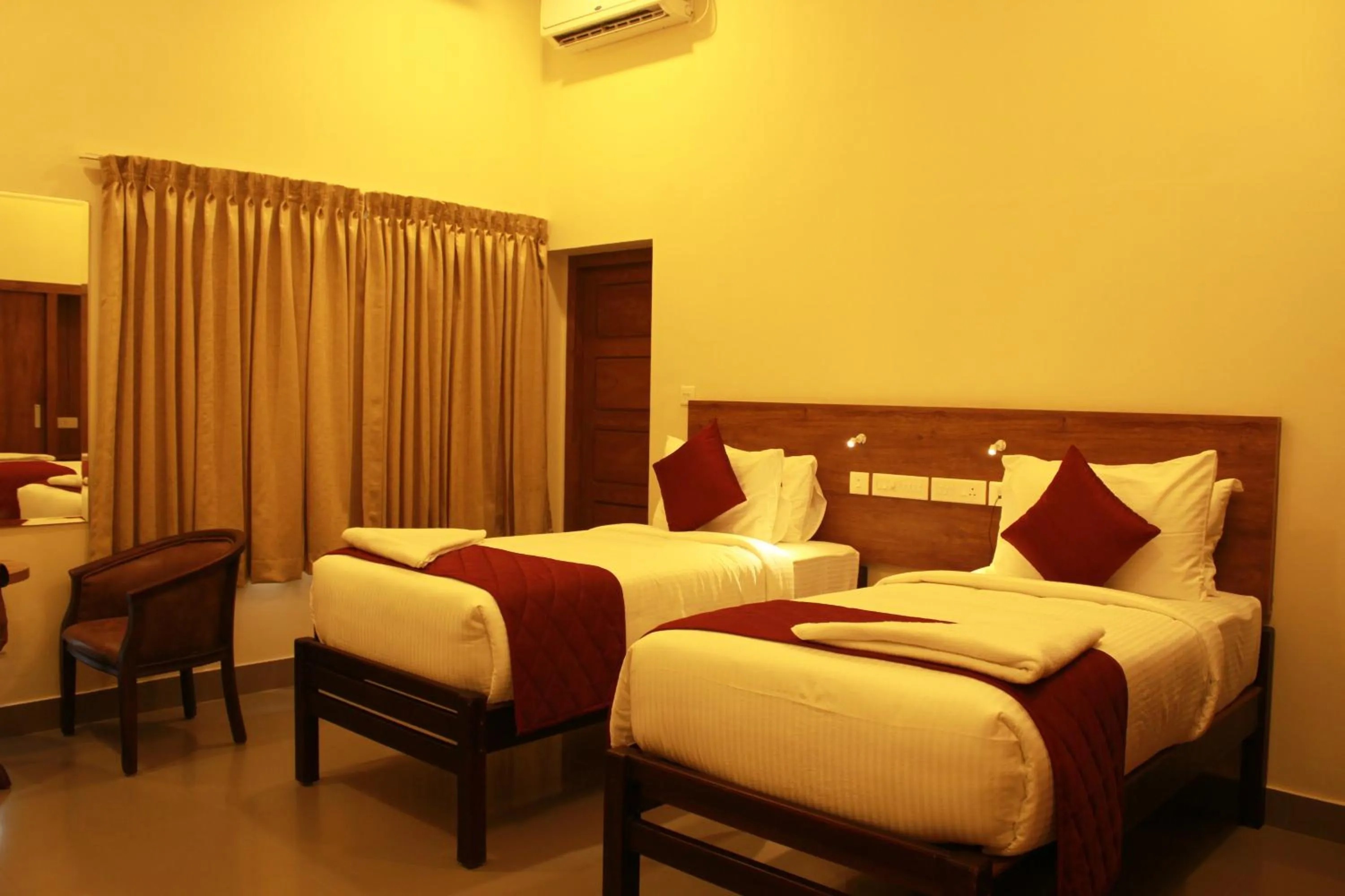 Shower in Hotel Kairali