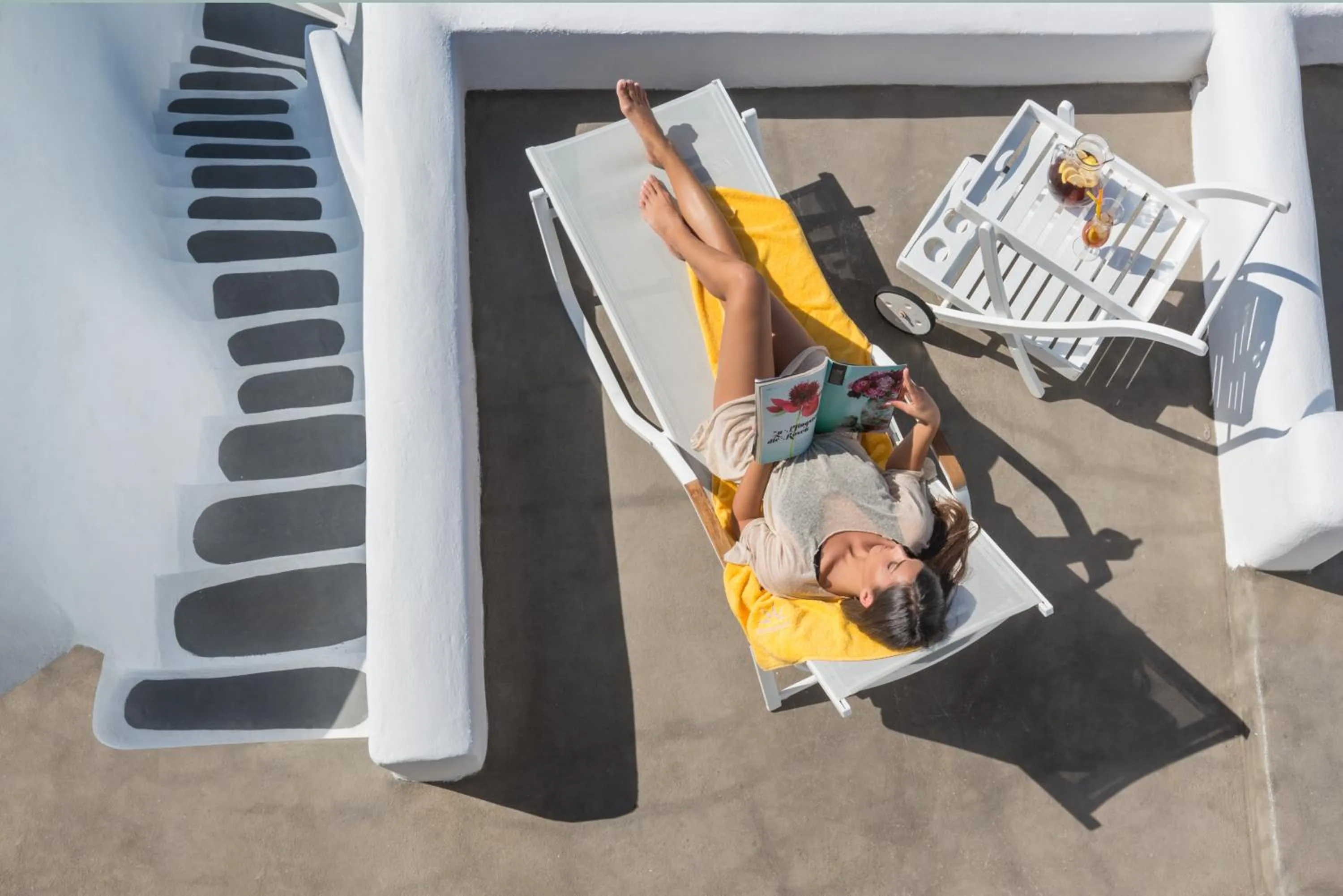 Floor plan in Iliovasilema Suites