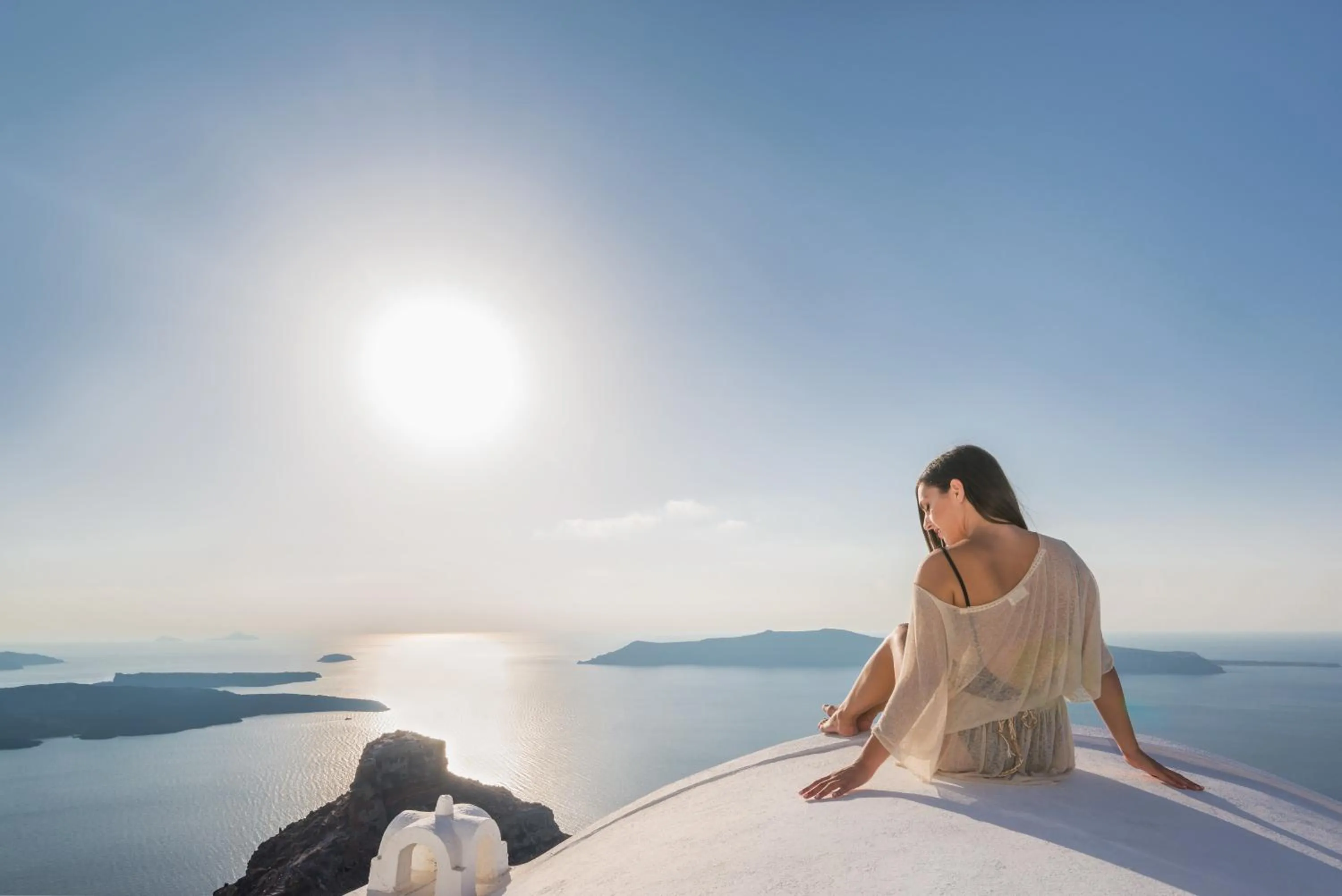 Sea view in Iliovasilema Suites