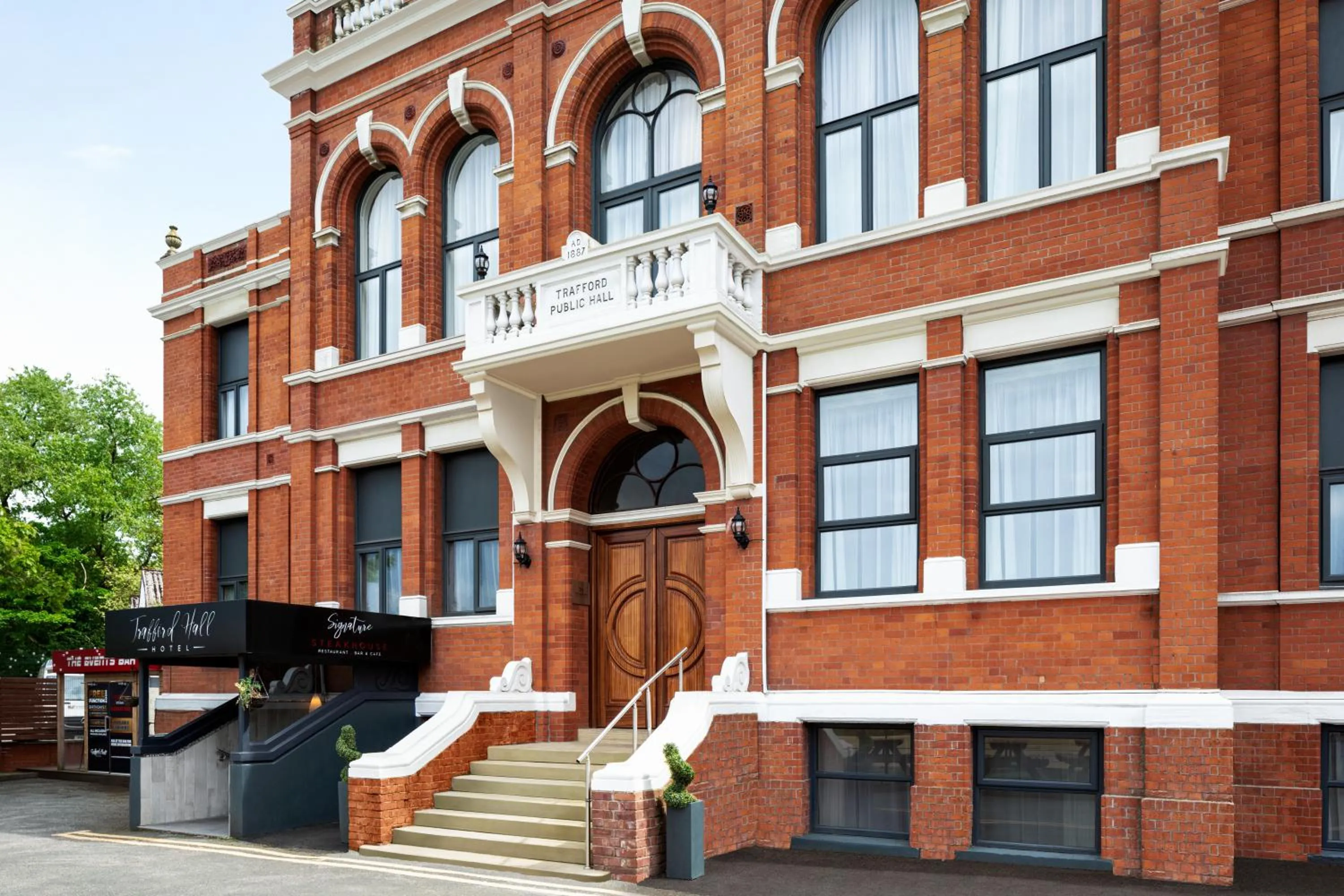 Property building in Trafford Hall Hotel Manchester, Trademark Collection by Wyndham
