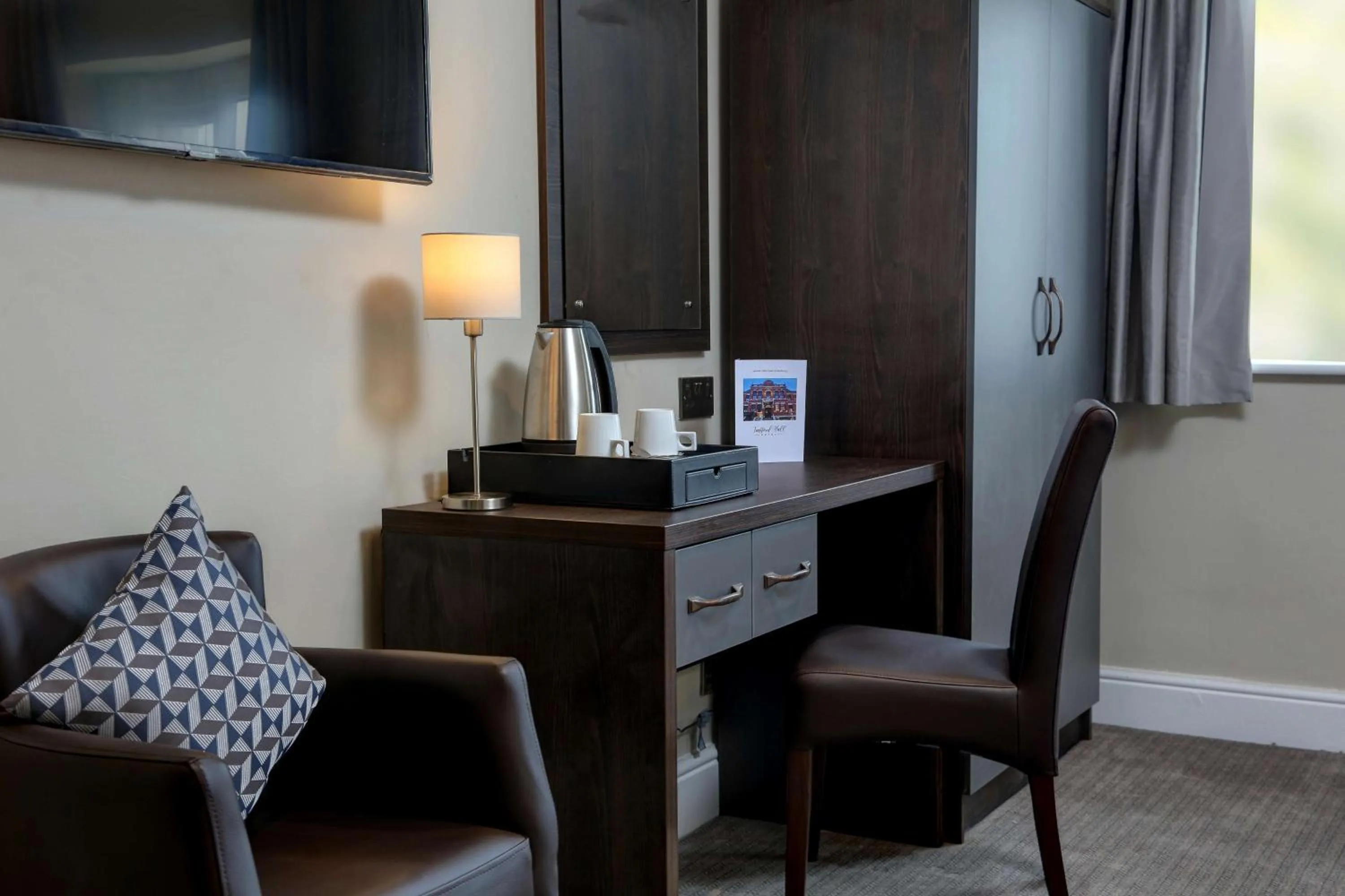 Bedroom in Trafford Hall Hotel Manchester, Trademark Collection by Wyndham