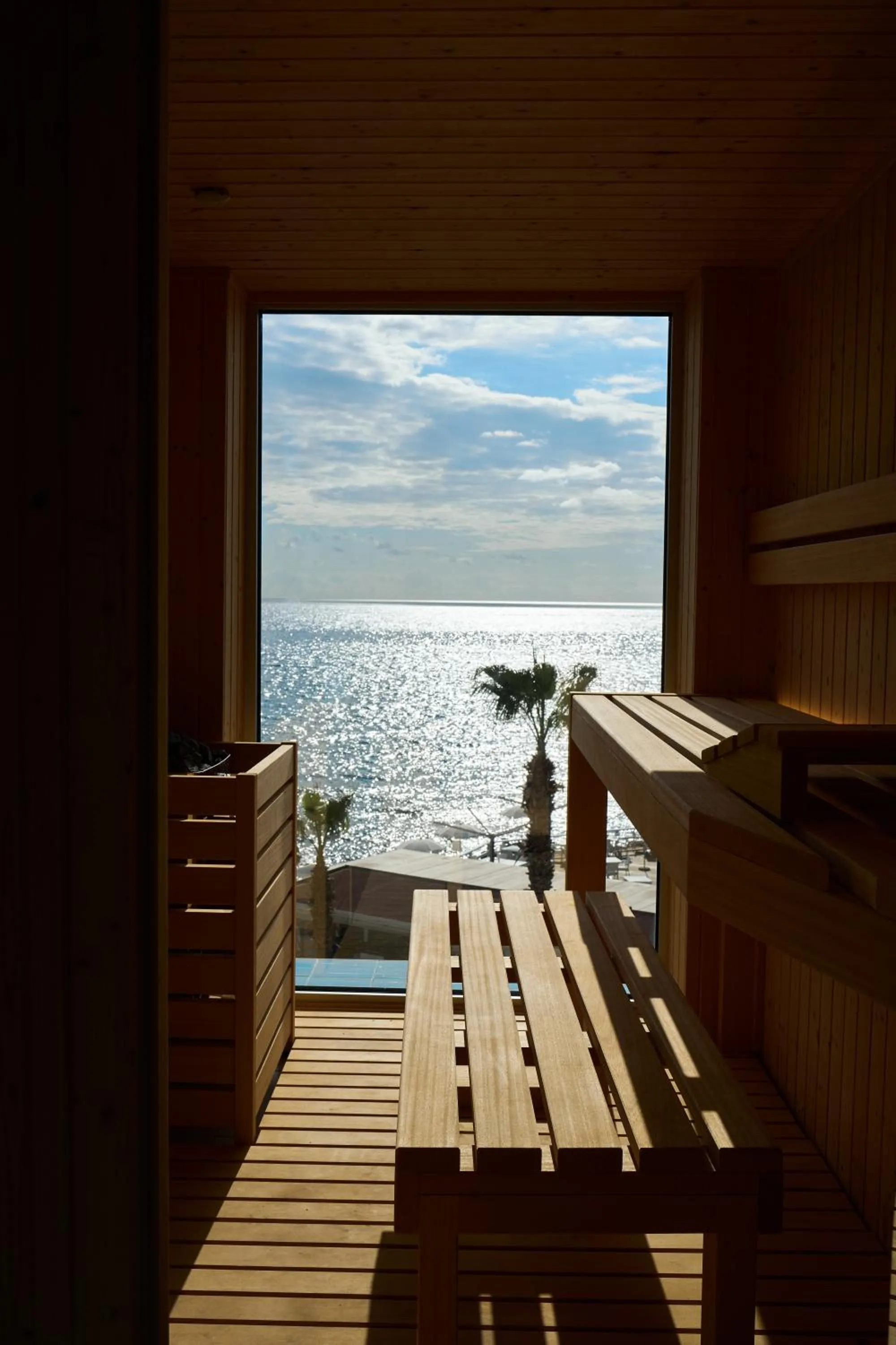 Sauna in CALEA Boutique Hotel