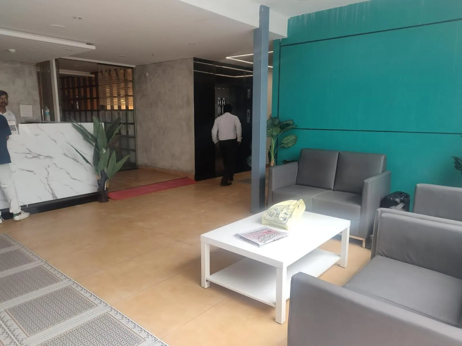 Lobby or reception in Hotel La Premier