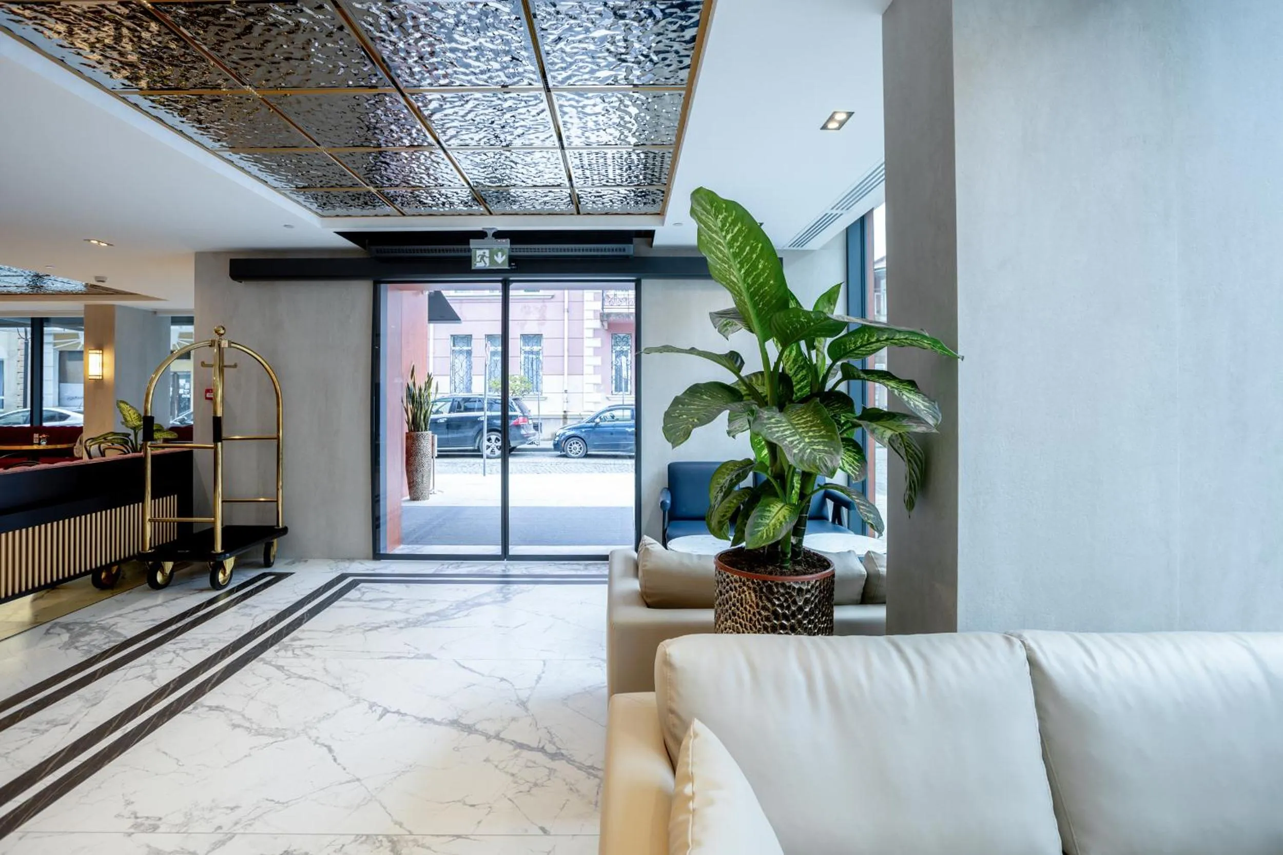 Lobby or reception in Piazza Epigraph