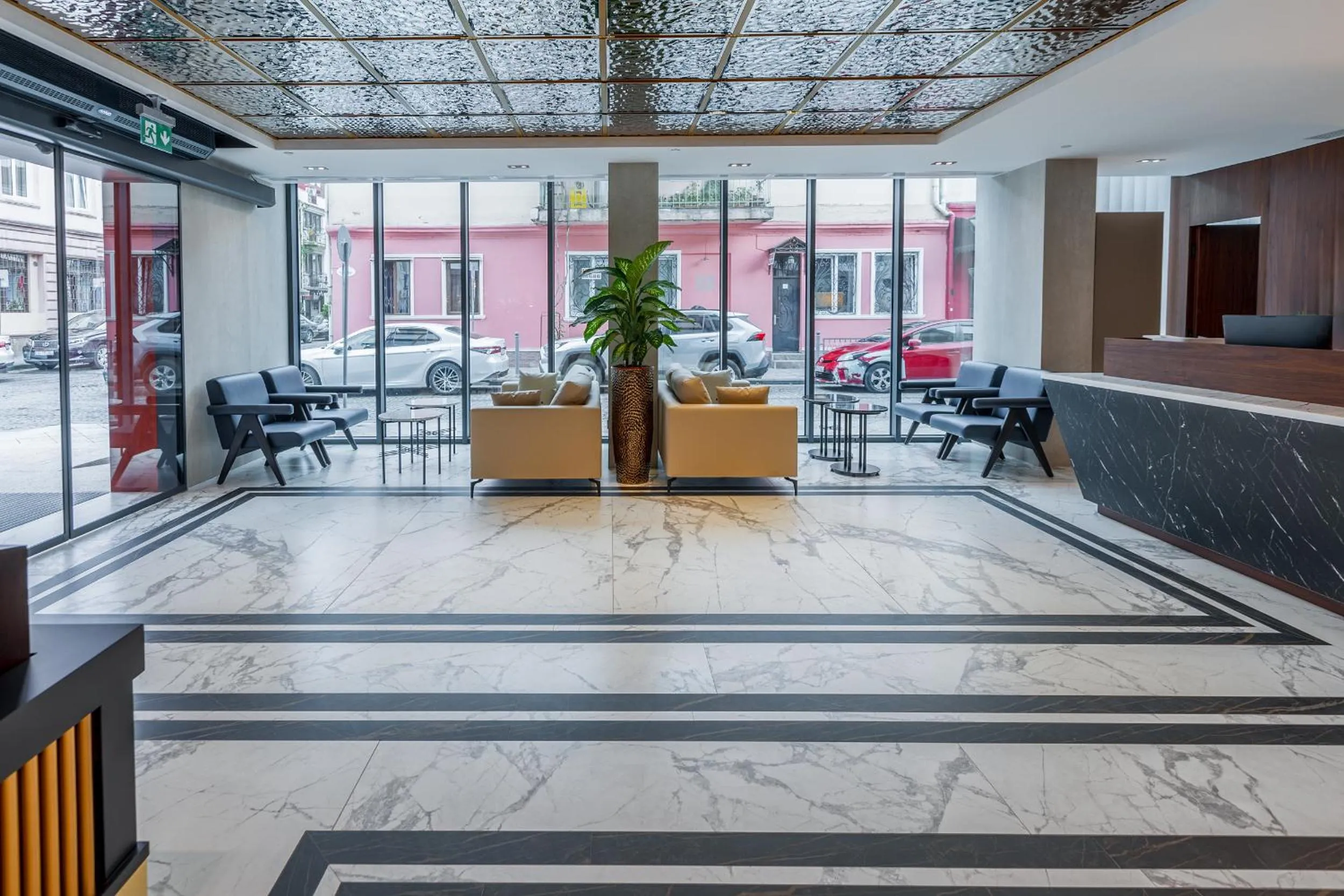 Lobby or reception in Piazza Epigraph