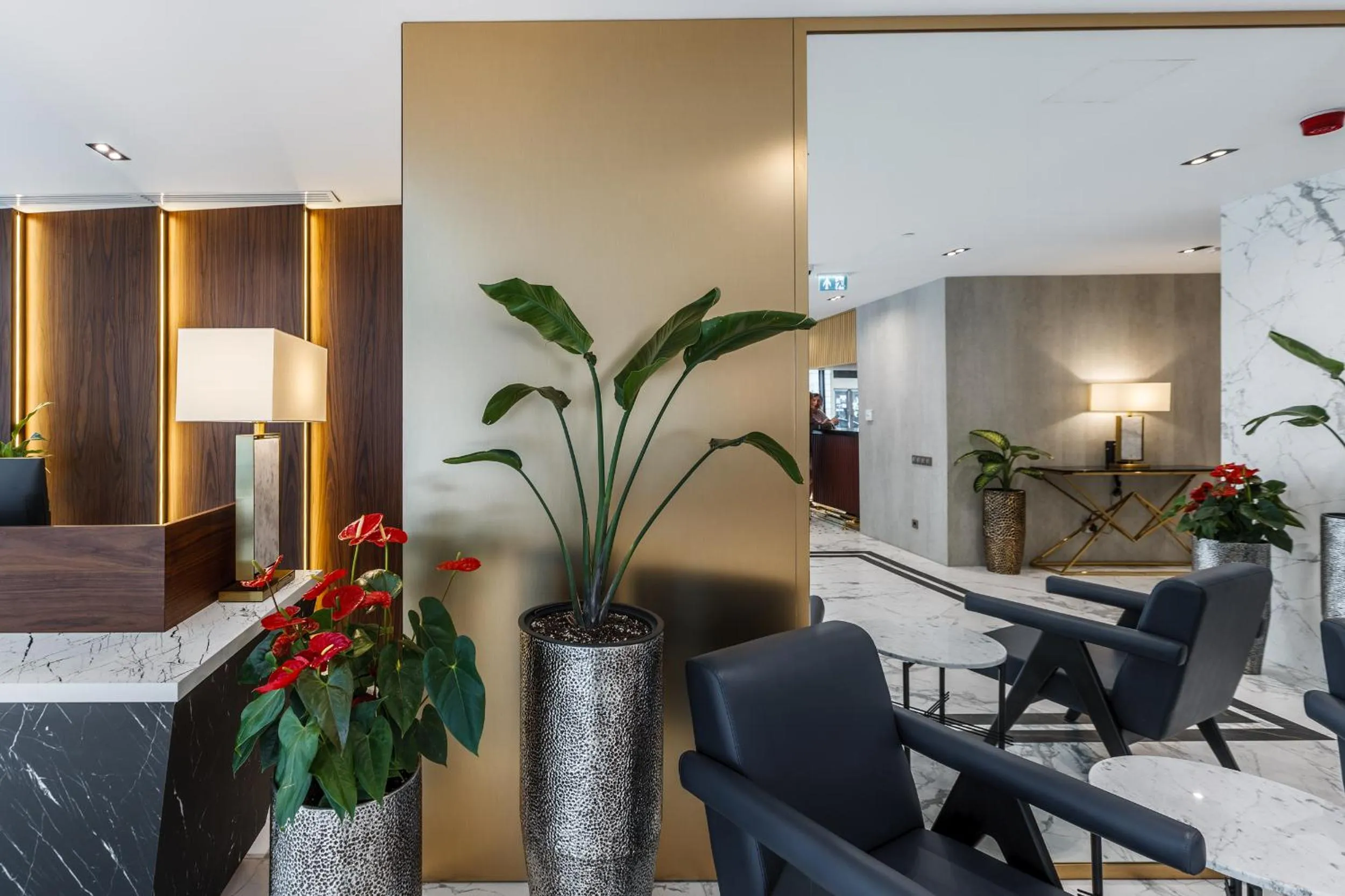 Lobby or reception in Piazza Epigraph