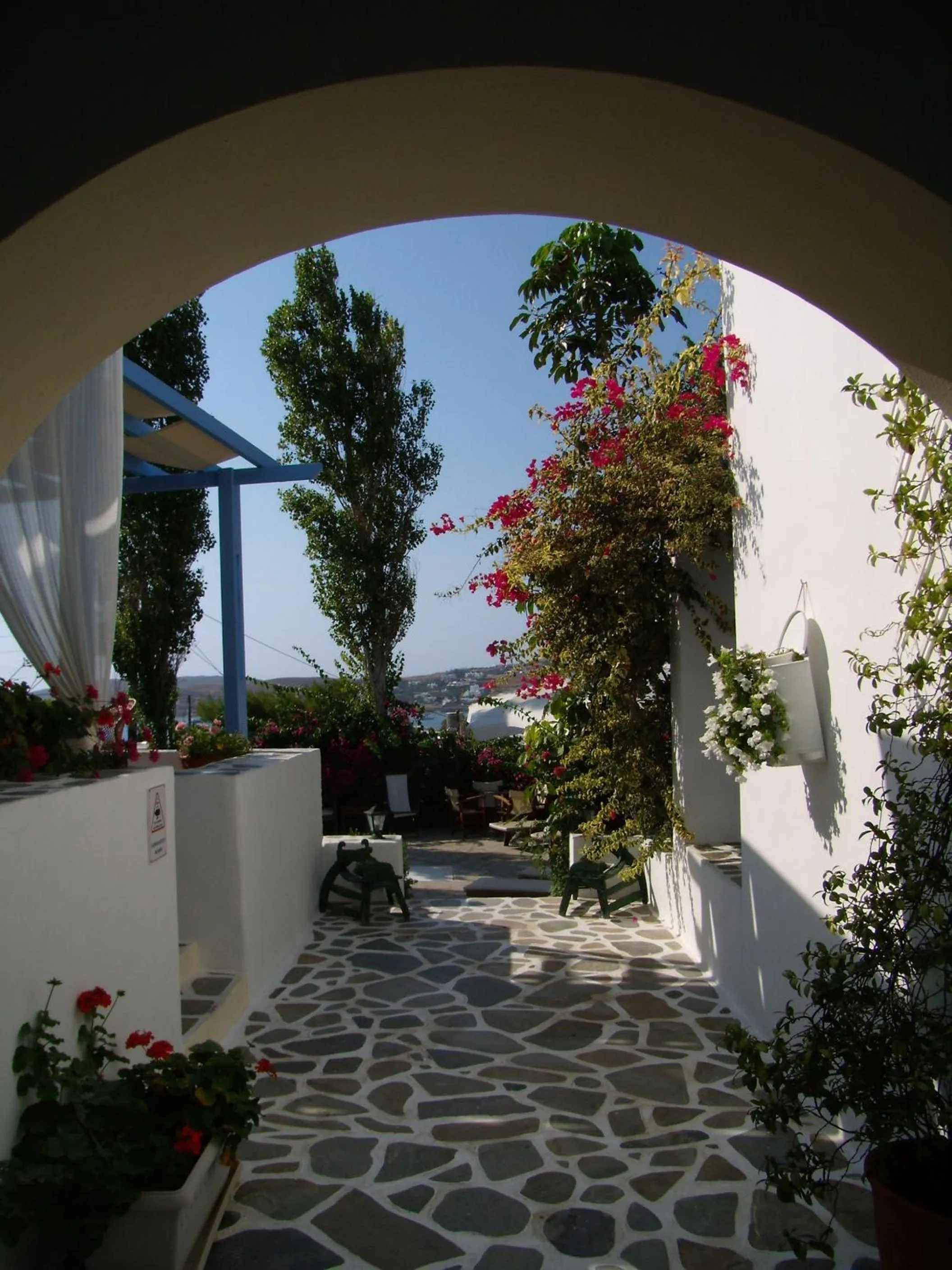 Decorative detail in Panorama Paros