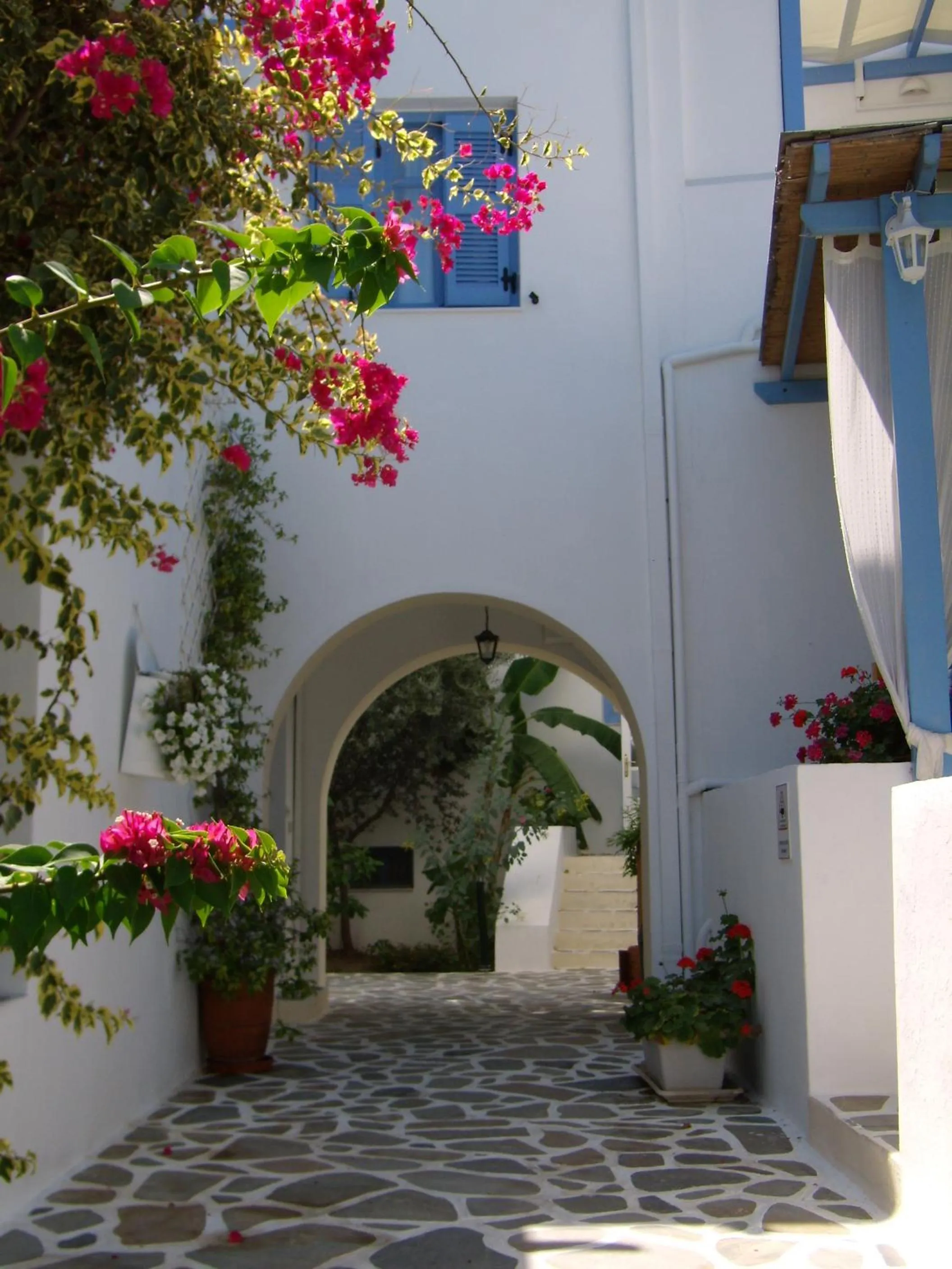 Decorative detail in Panorama Paros