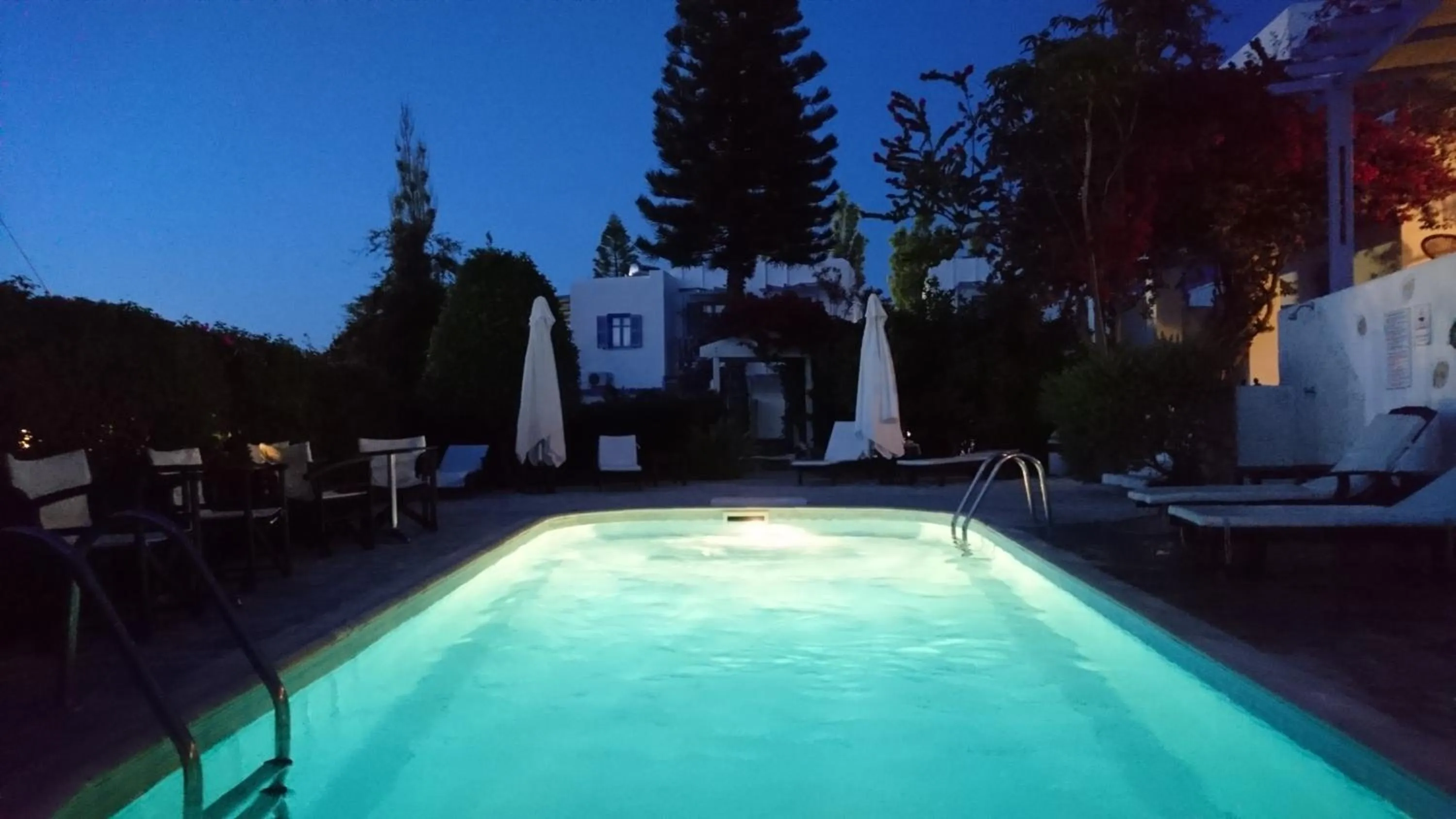 Swimming pool in Panorama Paros