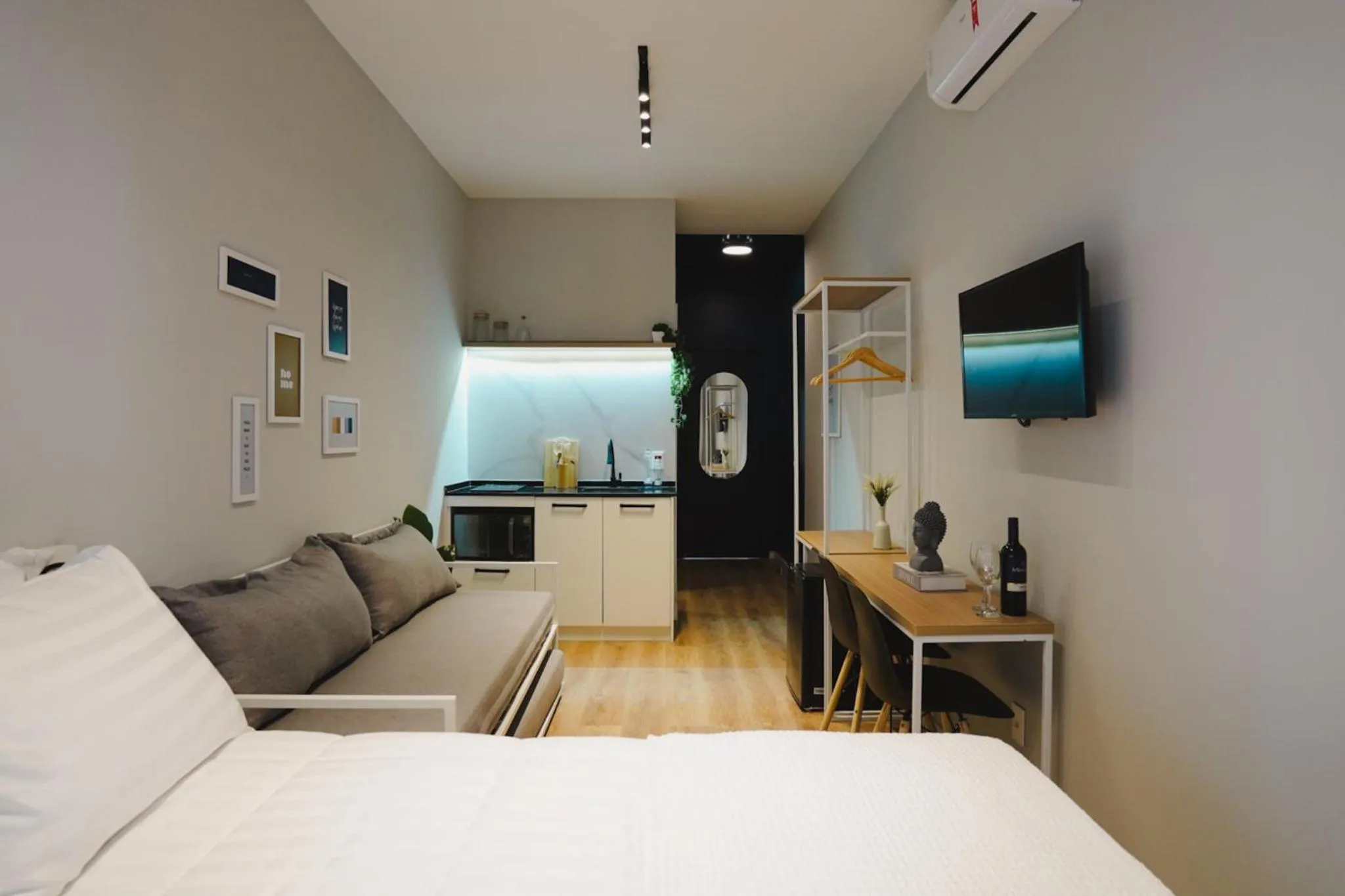 Bed in Apê Av Paulista Haddock Lobo