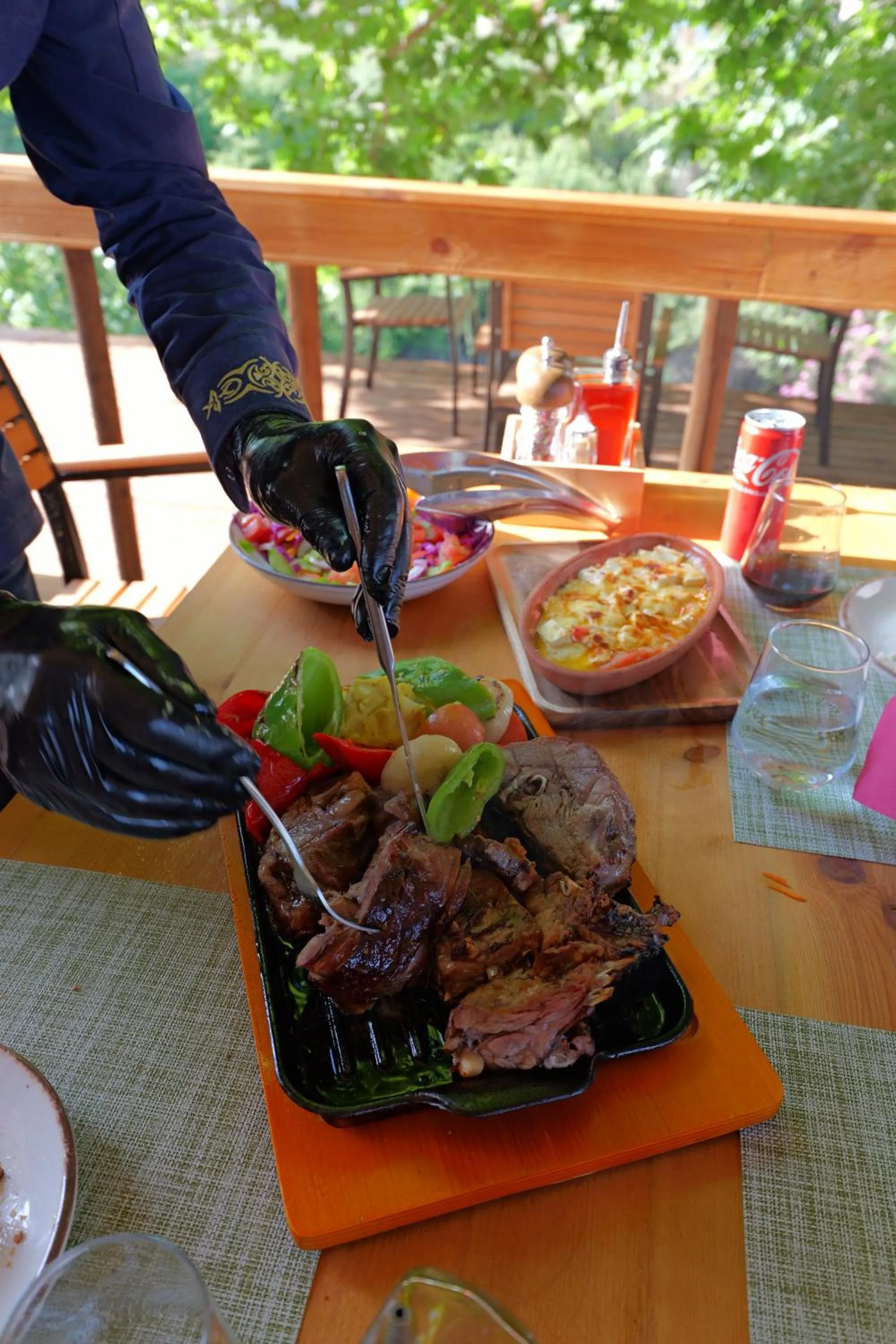 Food and drinks in Mesopotam Agrotourism Resort