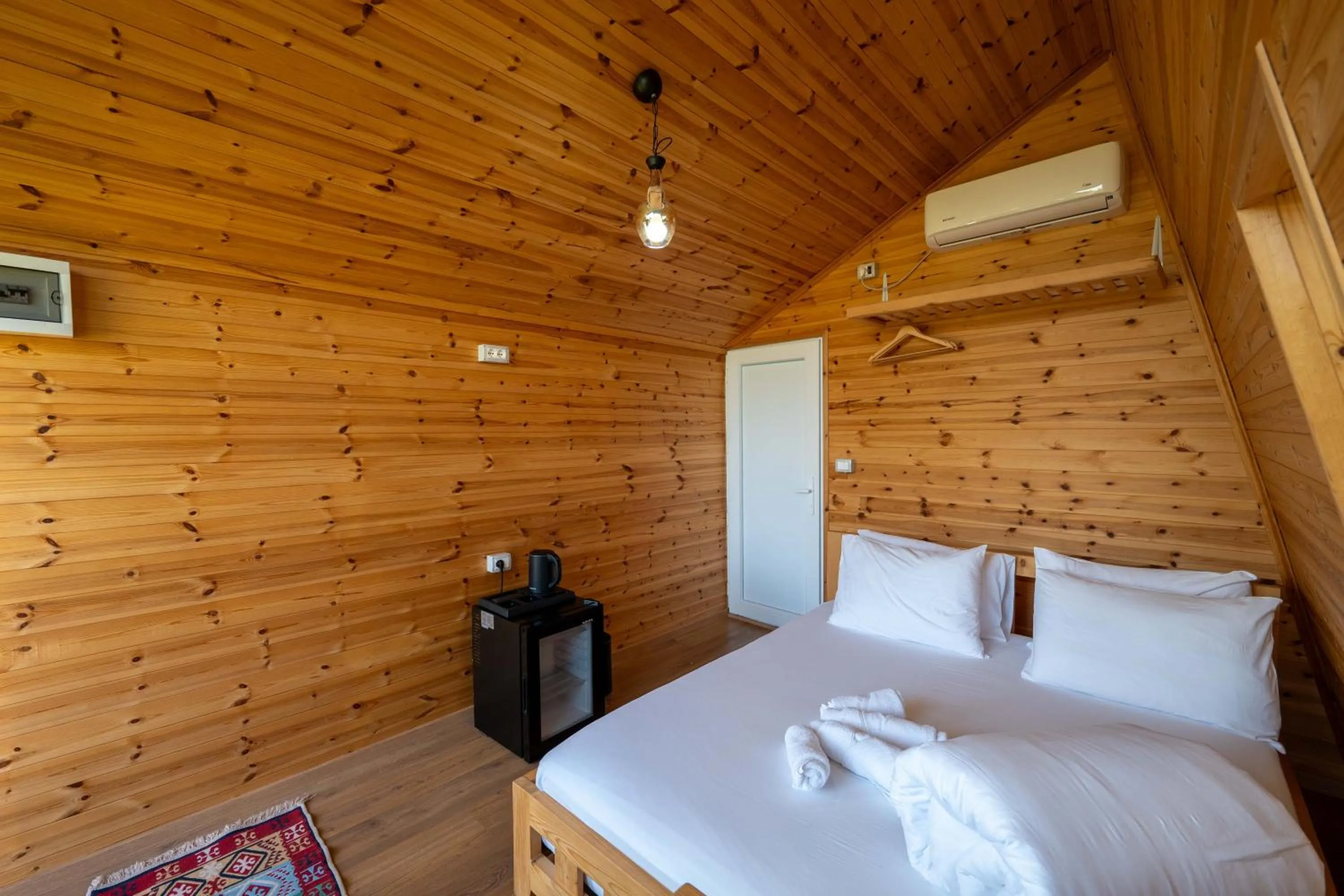 Bed in Mesopotam Agrotourism Resort