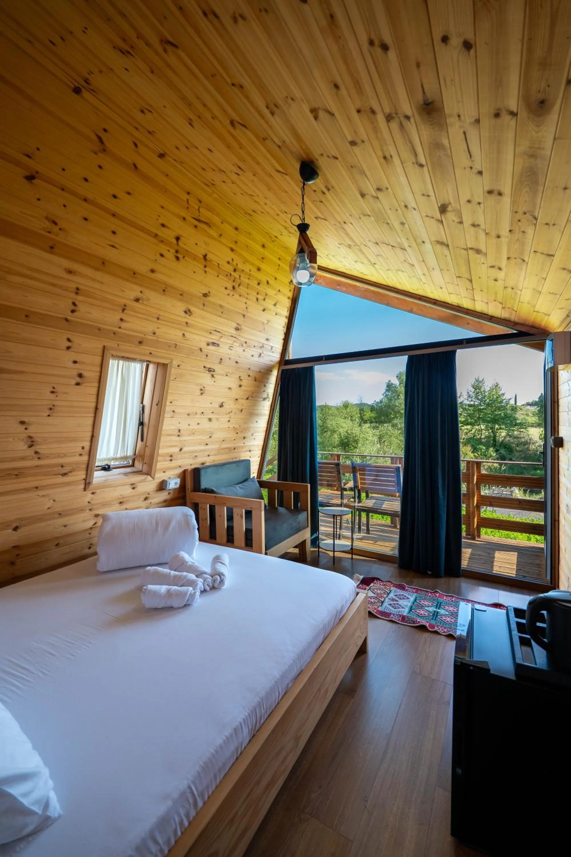 Bed in Mesopotam Agrotourism Resort