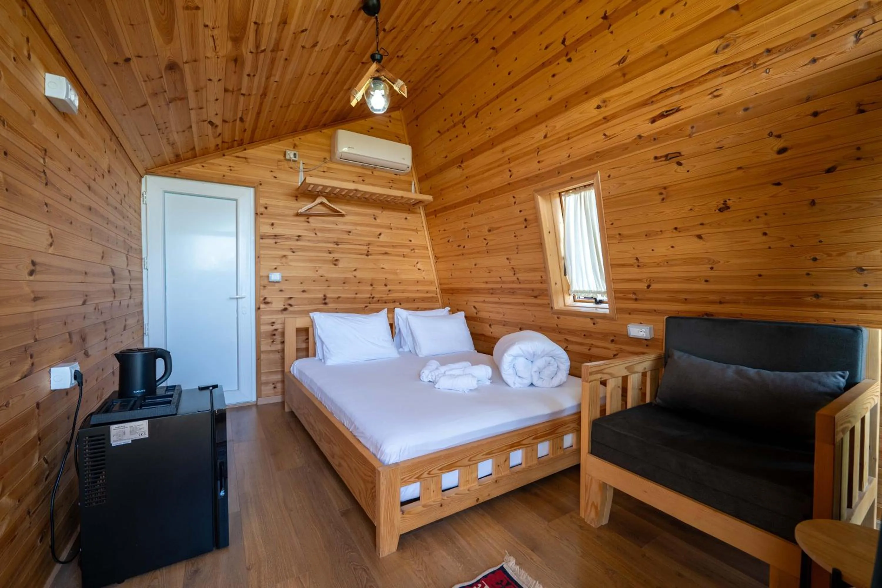 Bed in Mesopotam Agrotourism Resort