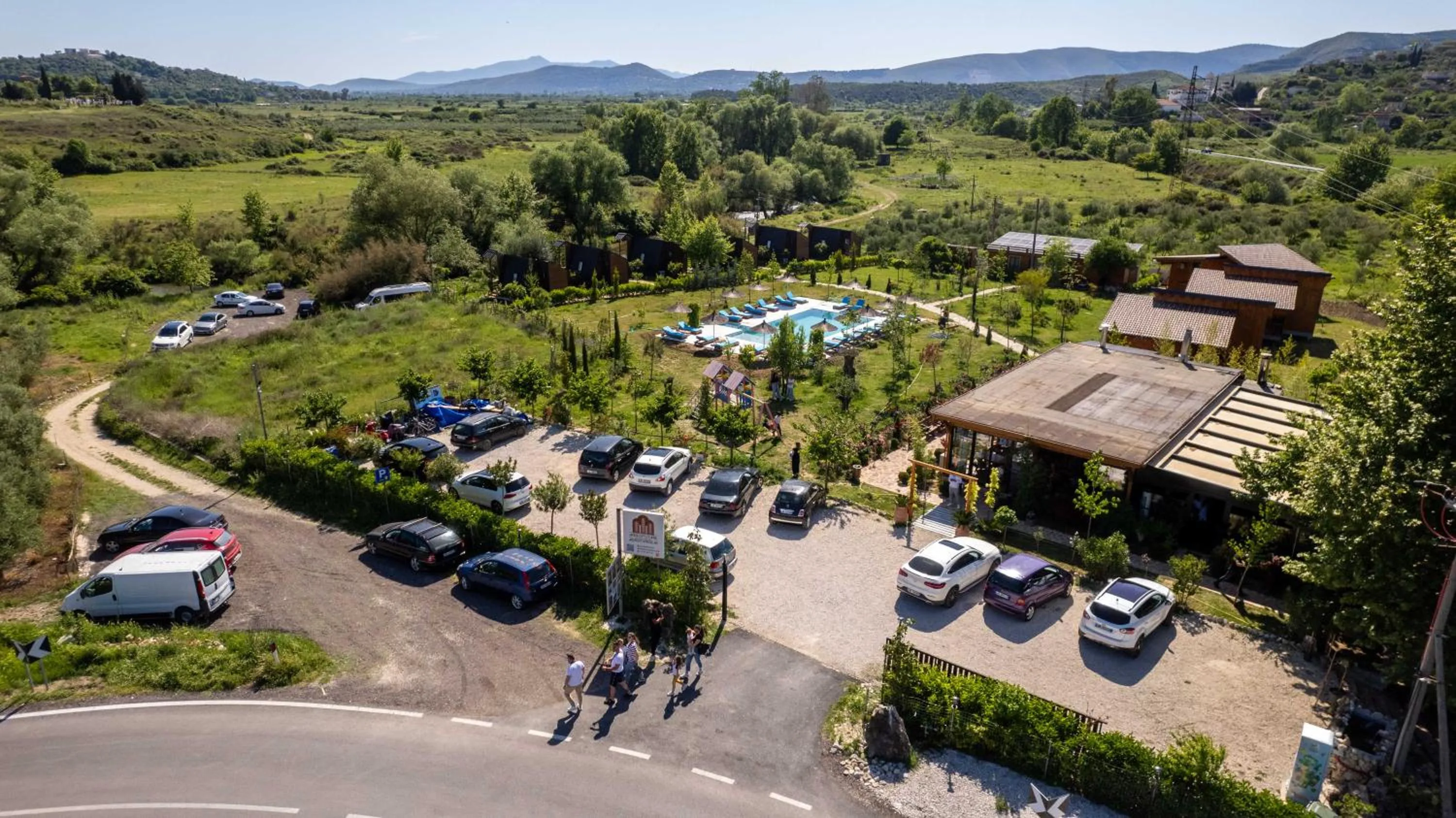 Natural landscape in Mesopotam Agrotourism Resort