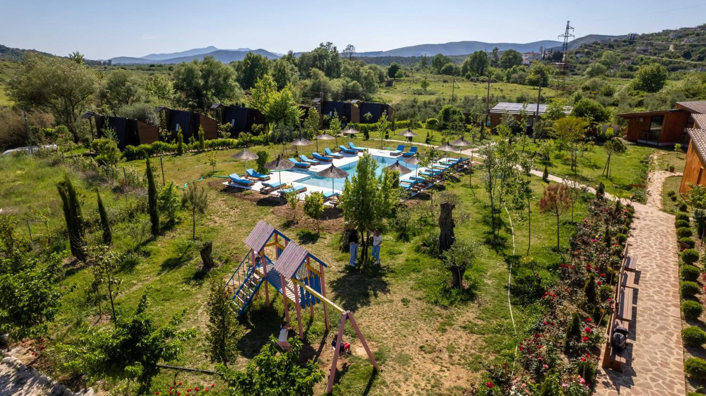 Natural landscape in Mesopotam Agrotourism Resort