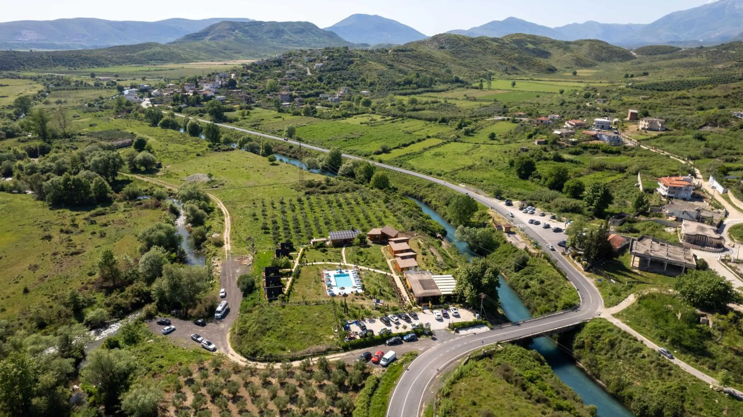 Natural landscape in Mesopotam Agrotourism Resort