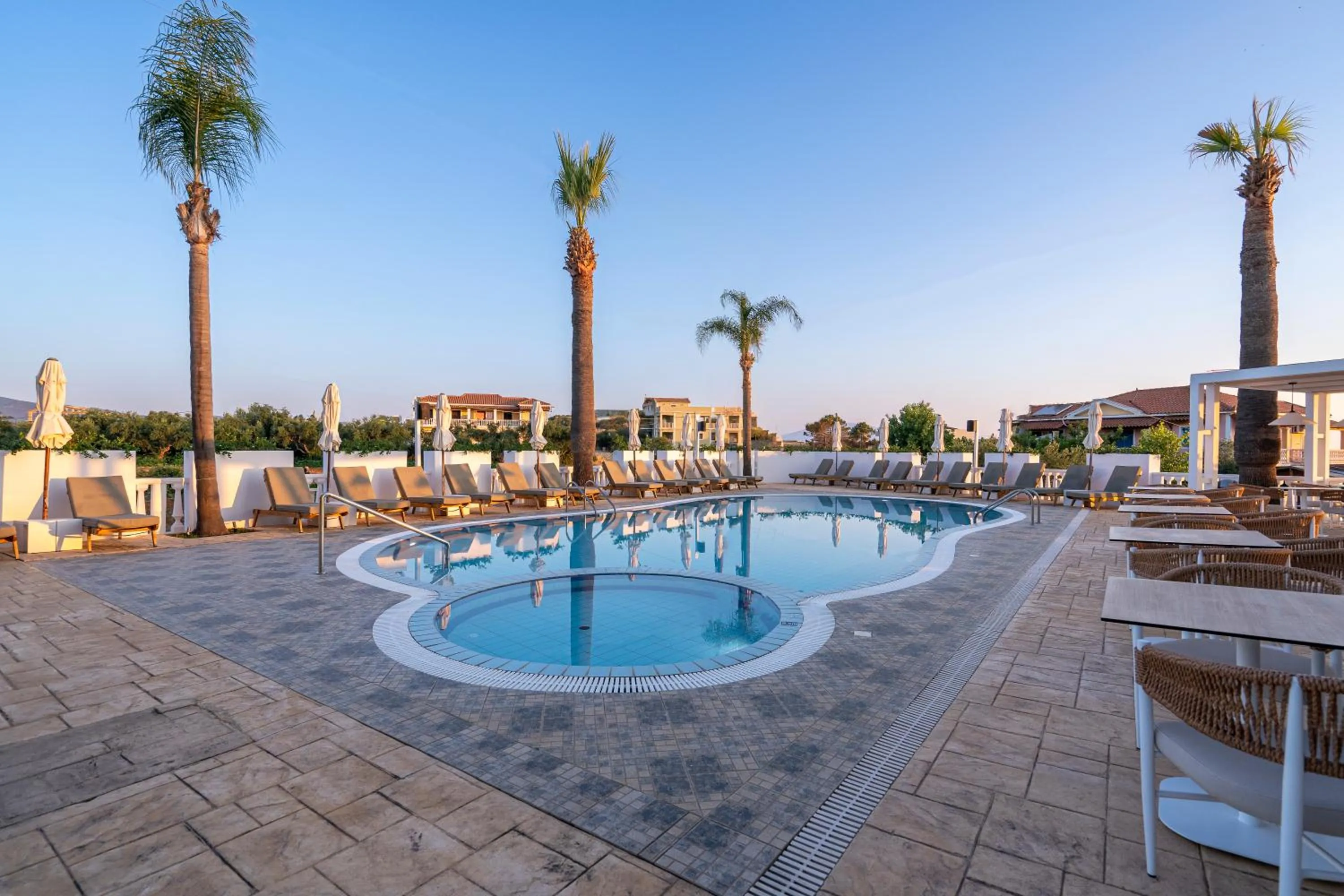 Swimming pool in Arkadia Hotel