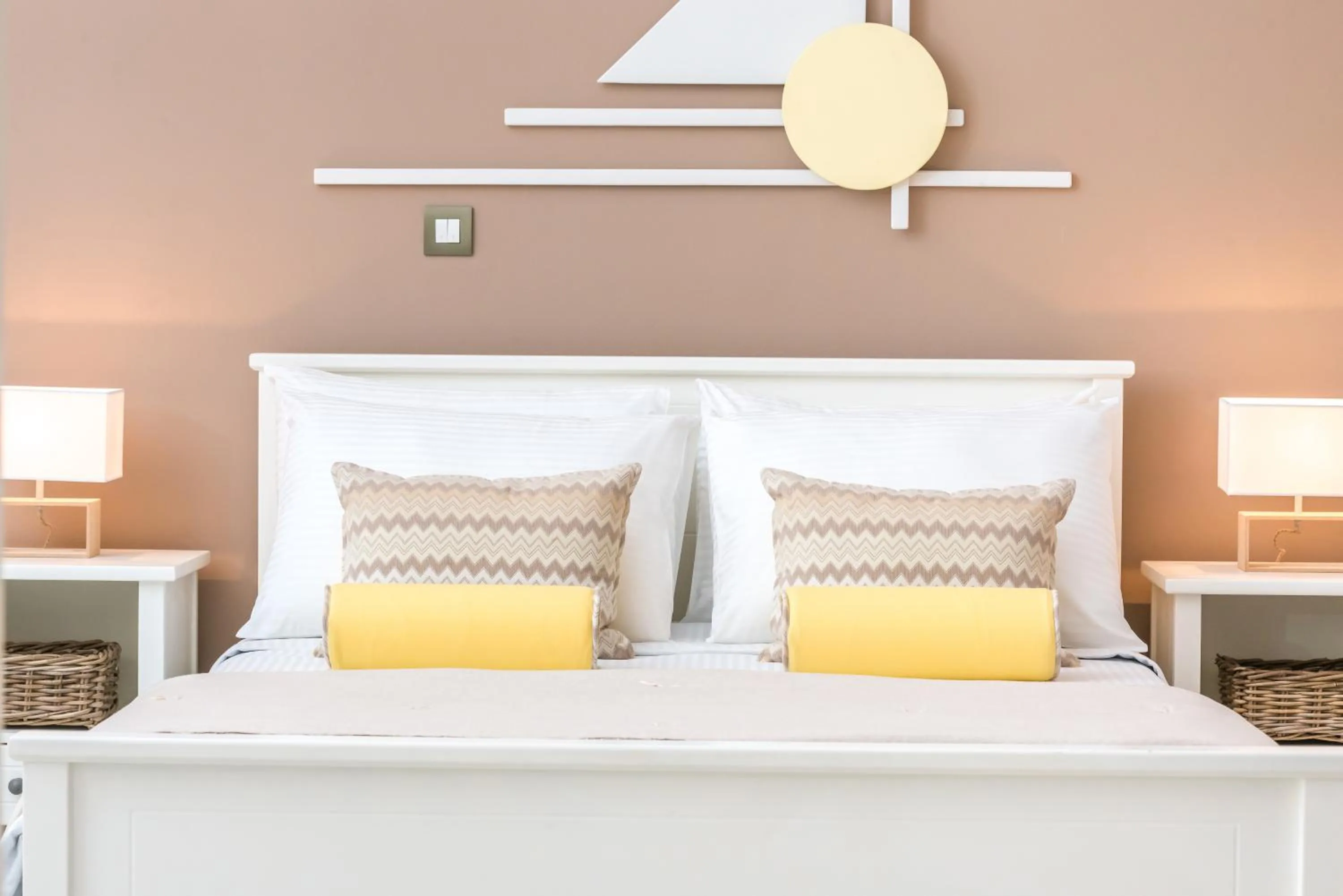 Bed in Arkadia Hotel