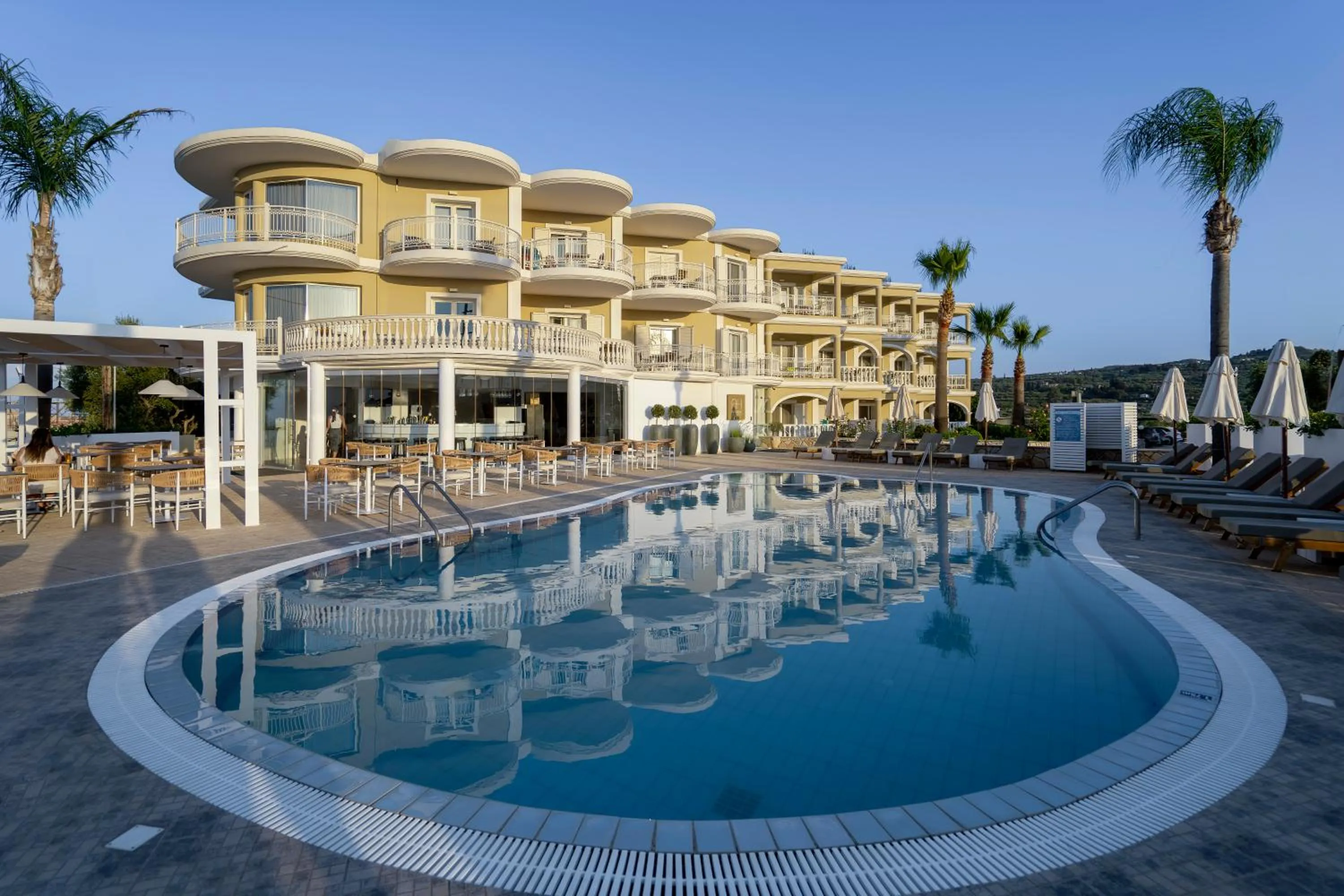 Swimming pool in Arkadia Hotel