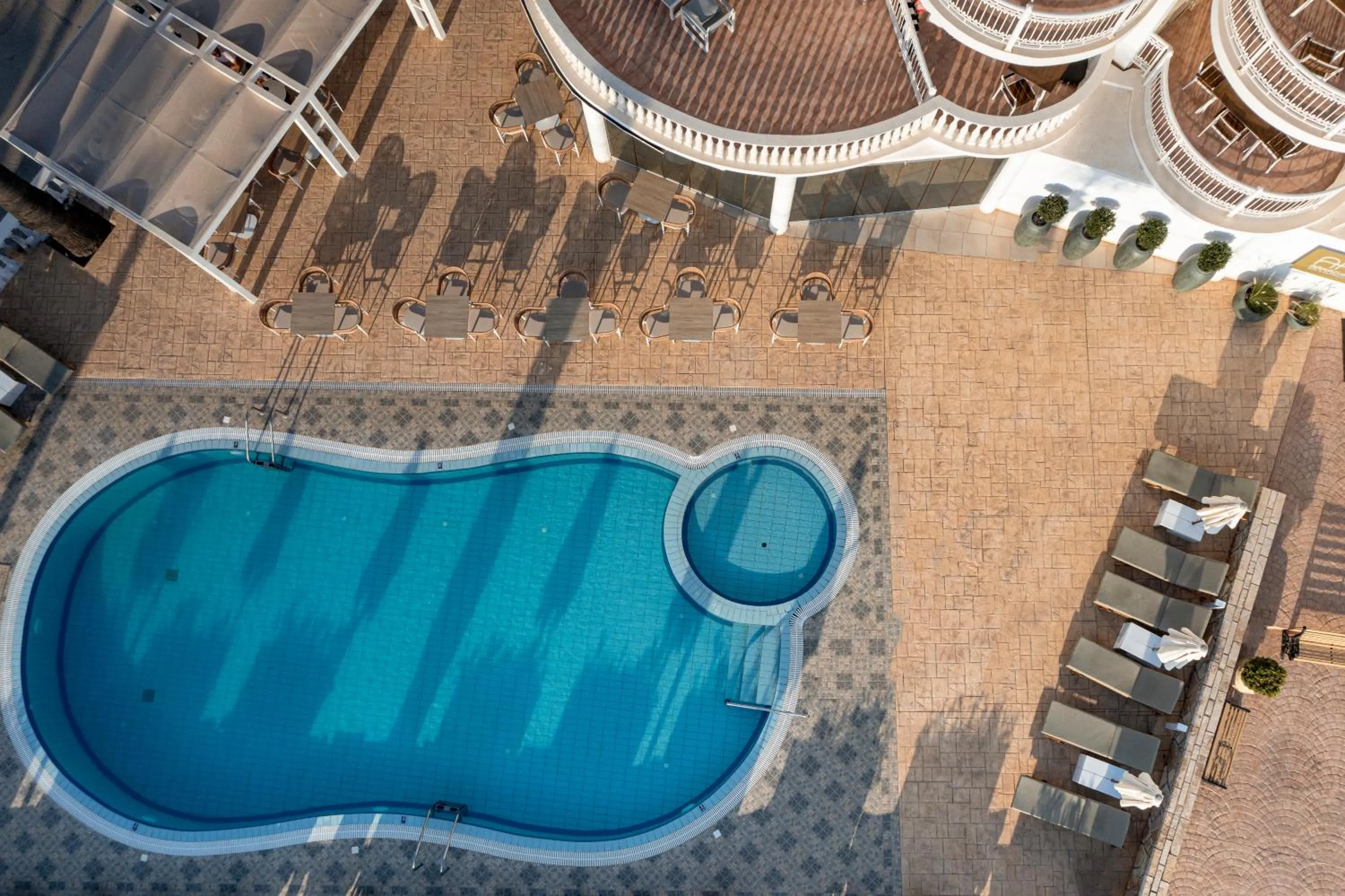 Bird's eye view in Arkadia Hotel