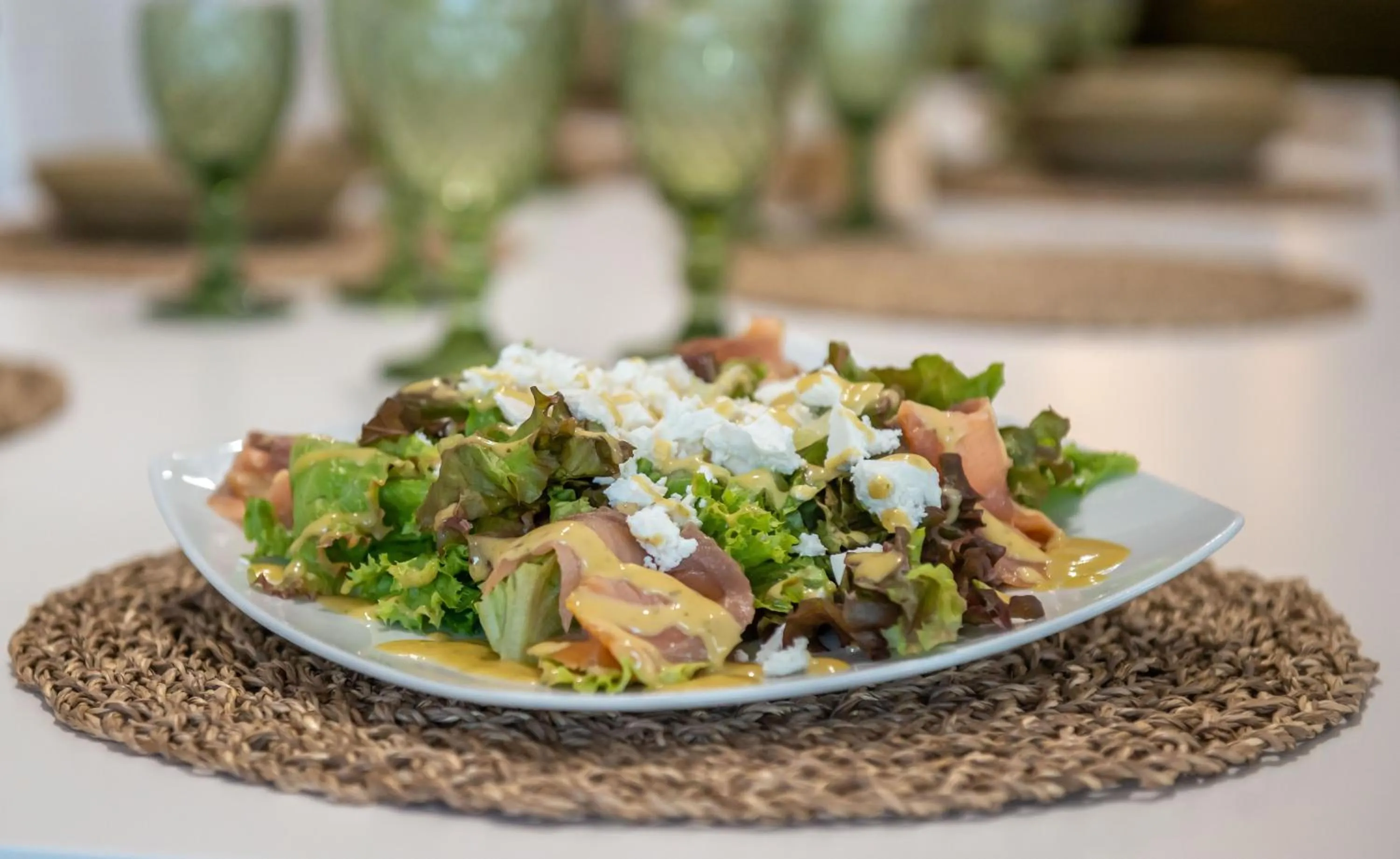 Food close-up in Arkadia Hotel