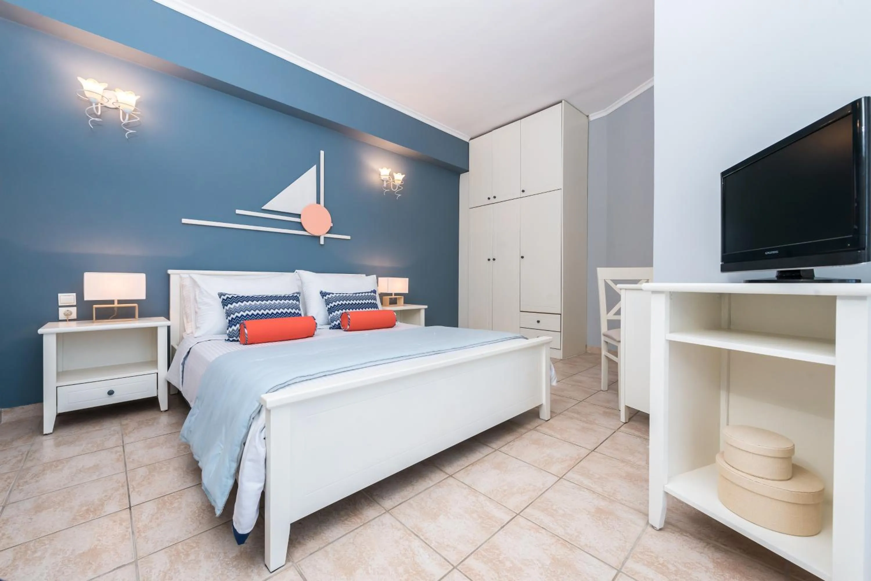 Bed in Arkadia Hotel