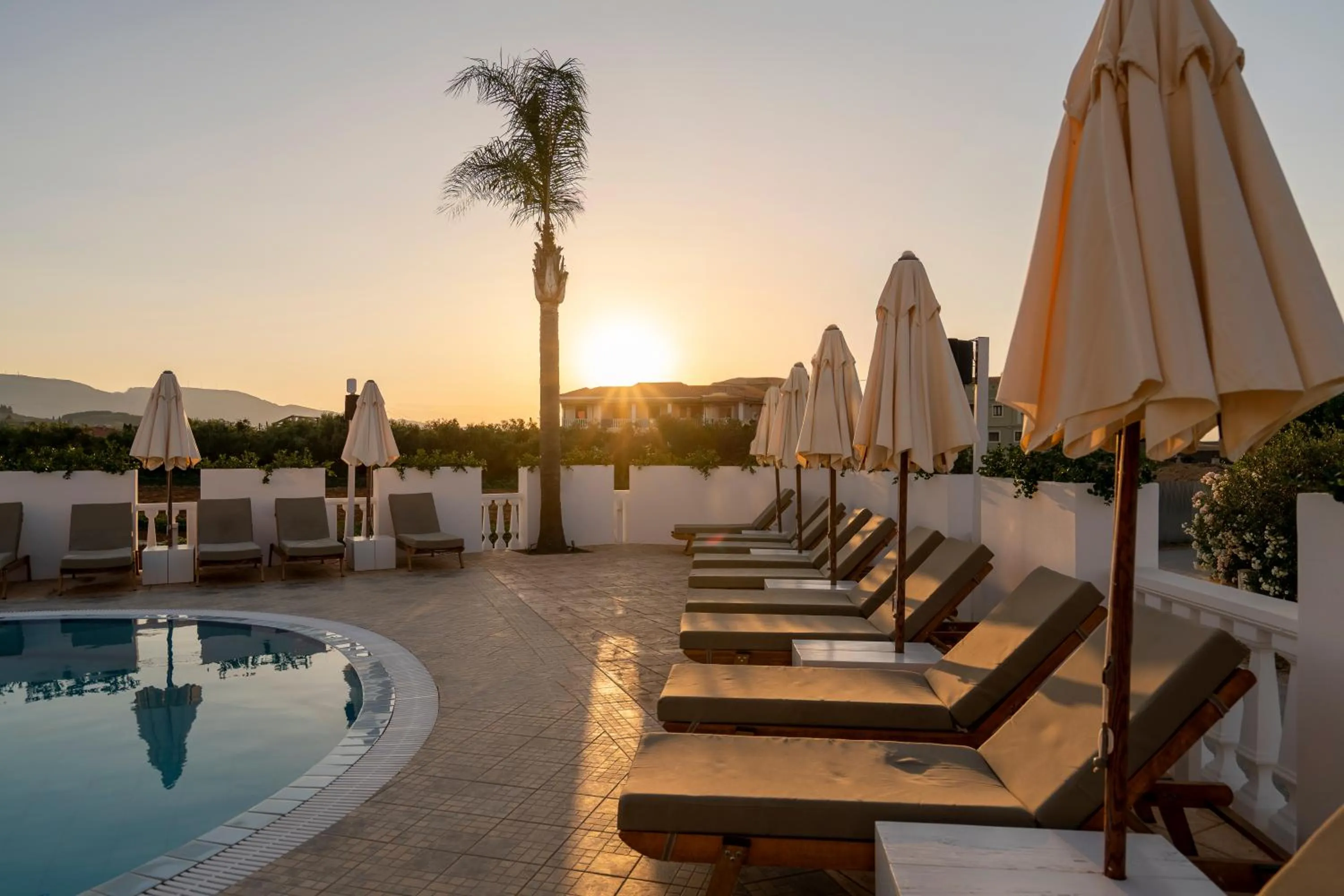 sunbed in Arkadia Hotel