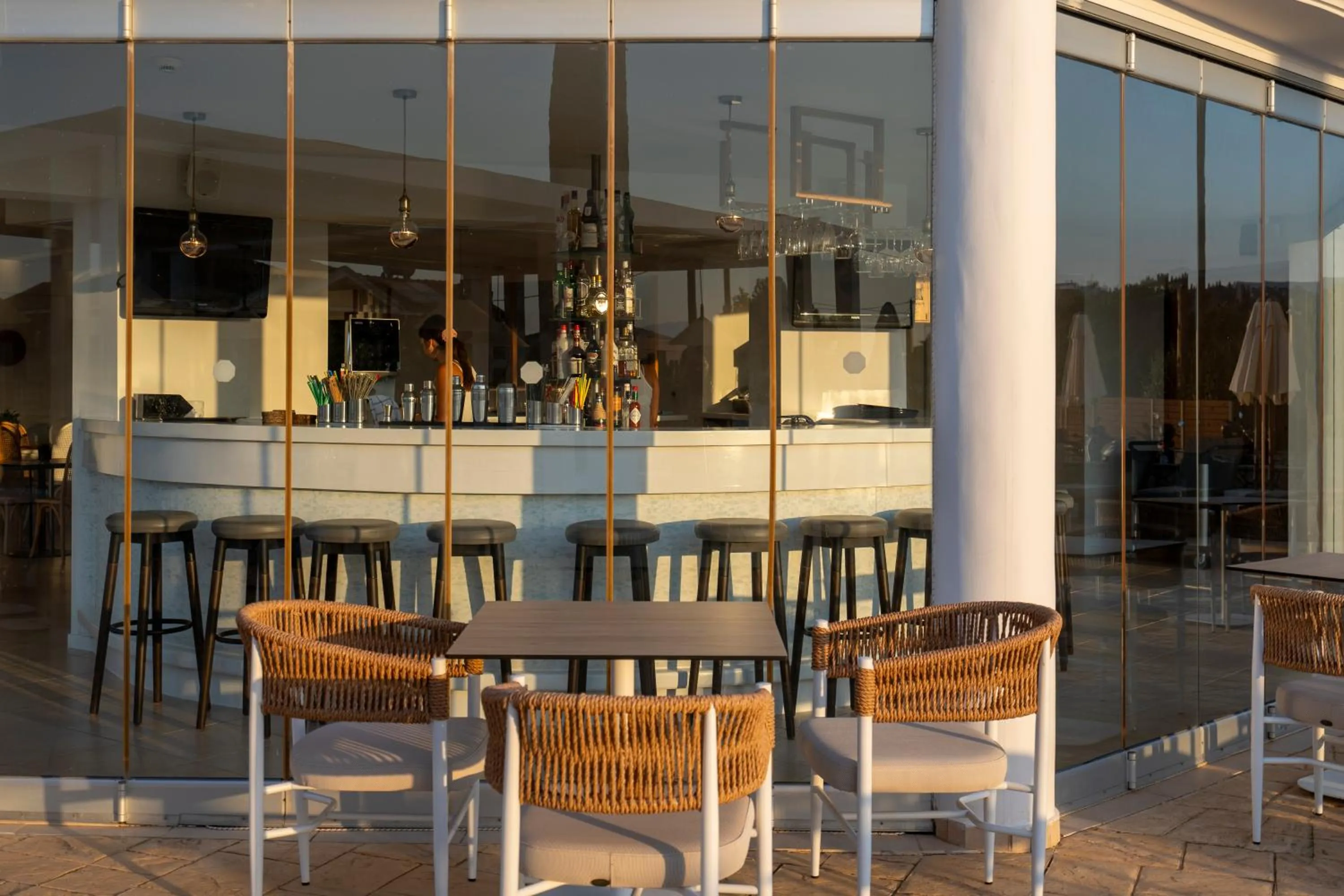 Drinks in Arkadia Hotel