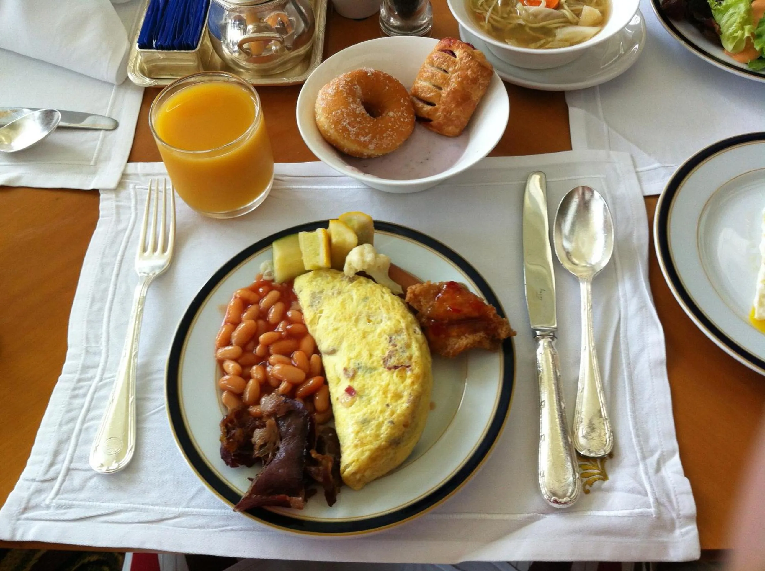 Food in Arkadia Hotel