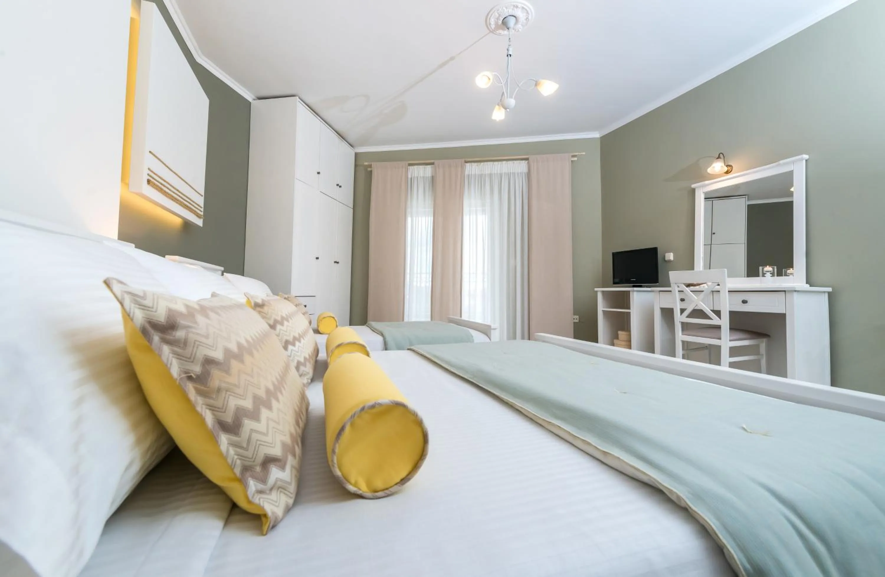 Bed in Arkadia Hotel