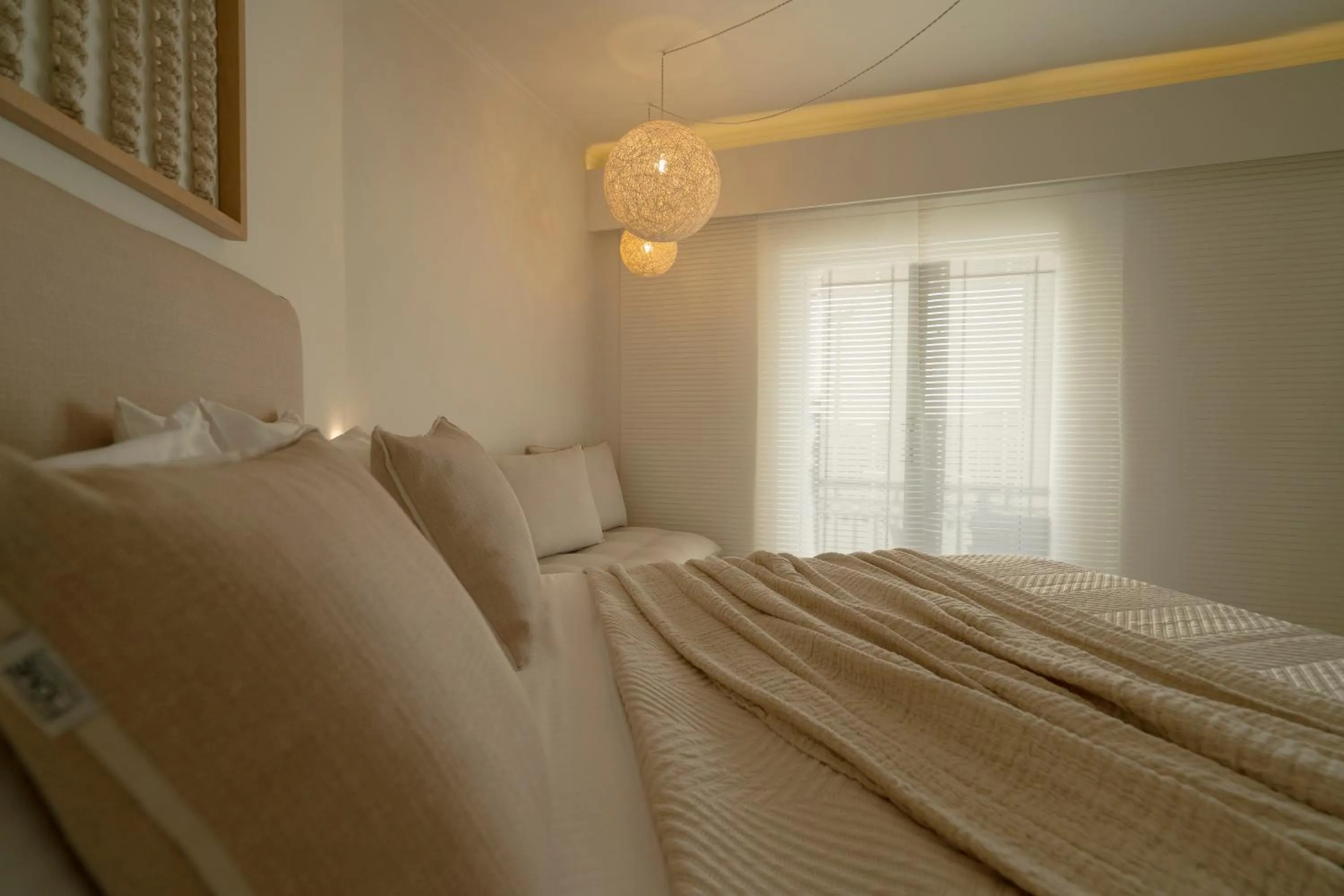 Photo of the whole room, Bed in Arkadia Hotel