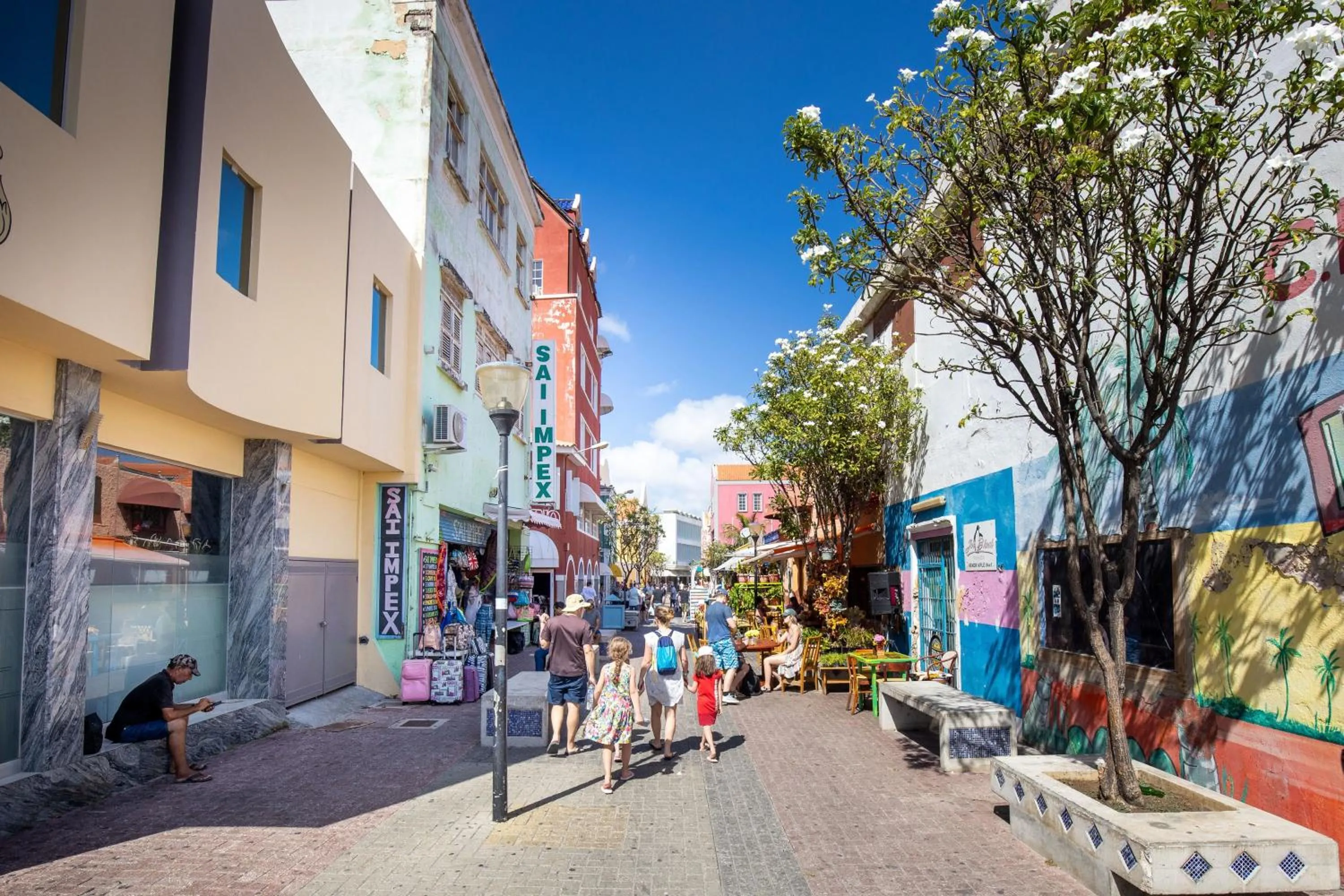 City view in Willemstad Historic City Suites