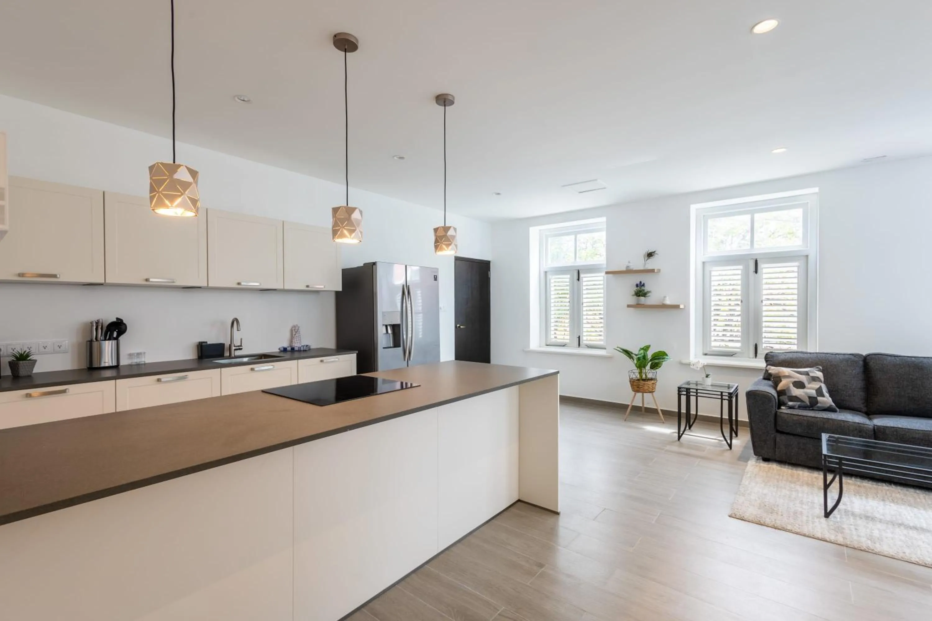 Kitchen or kitchenette in Willemstad Historic City Suites