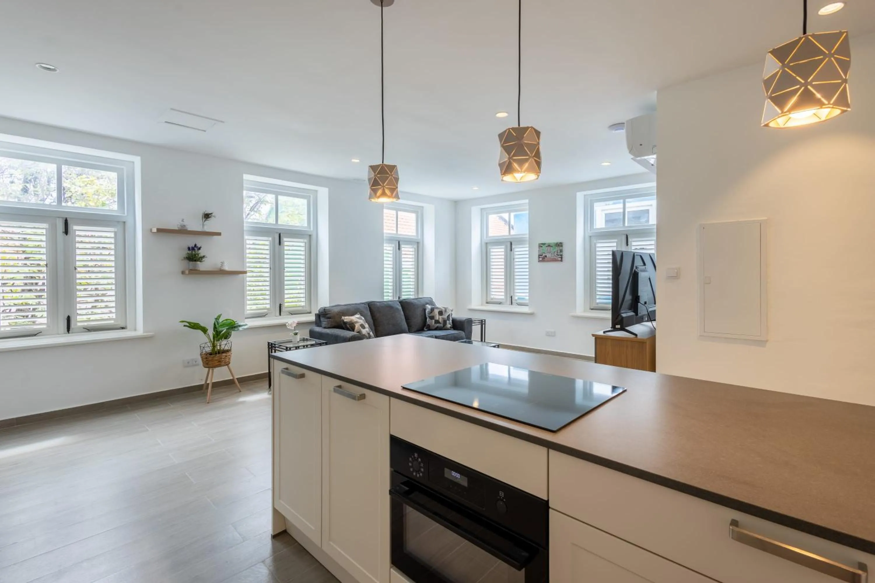 Kitchen or kitchenette in Willemstad Historic City Suites