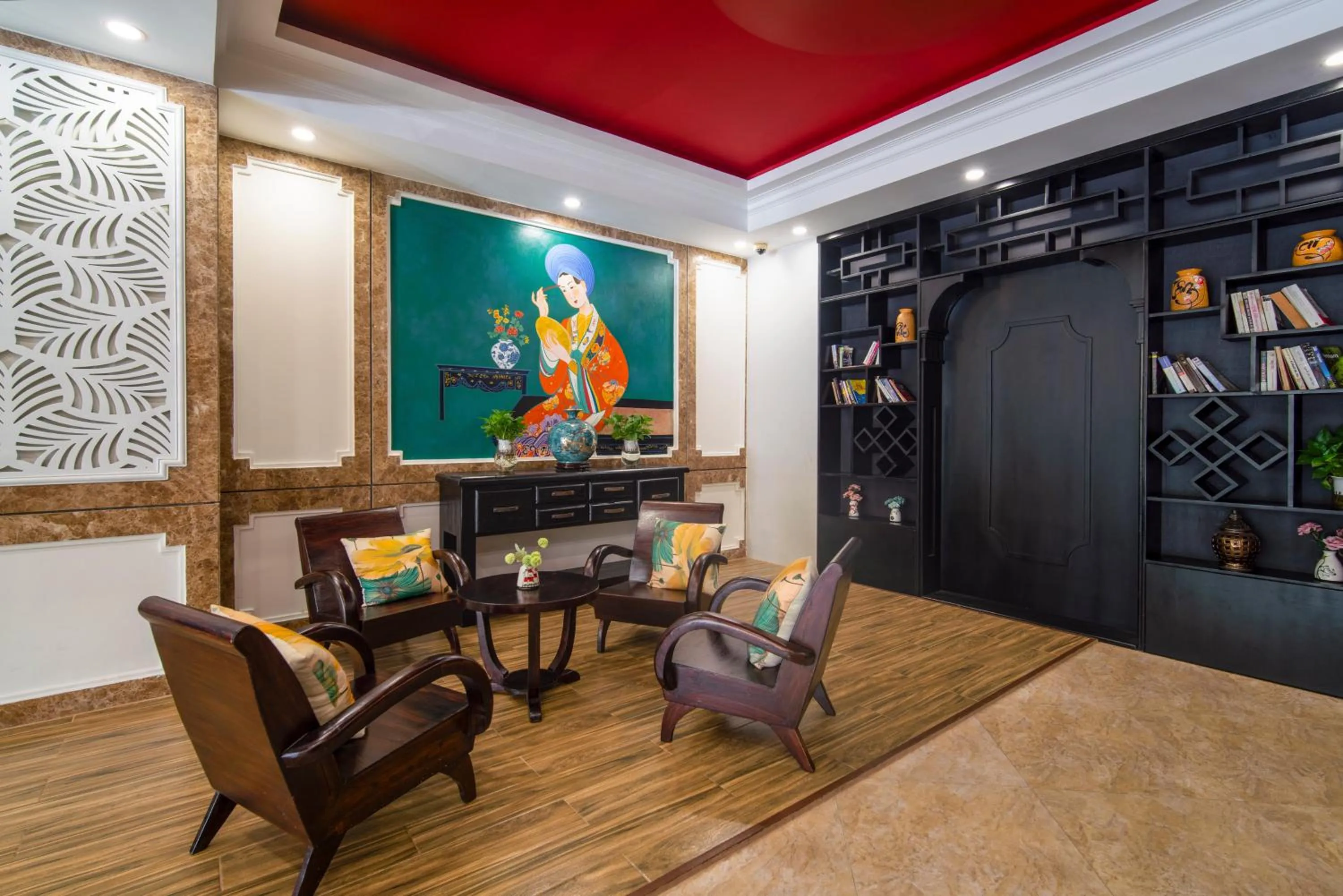 Living room in Elites Hotel