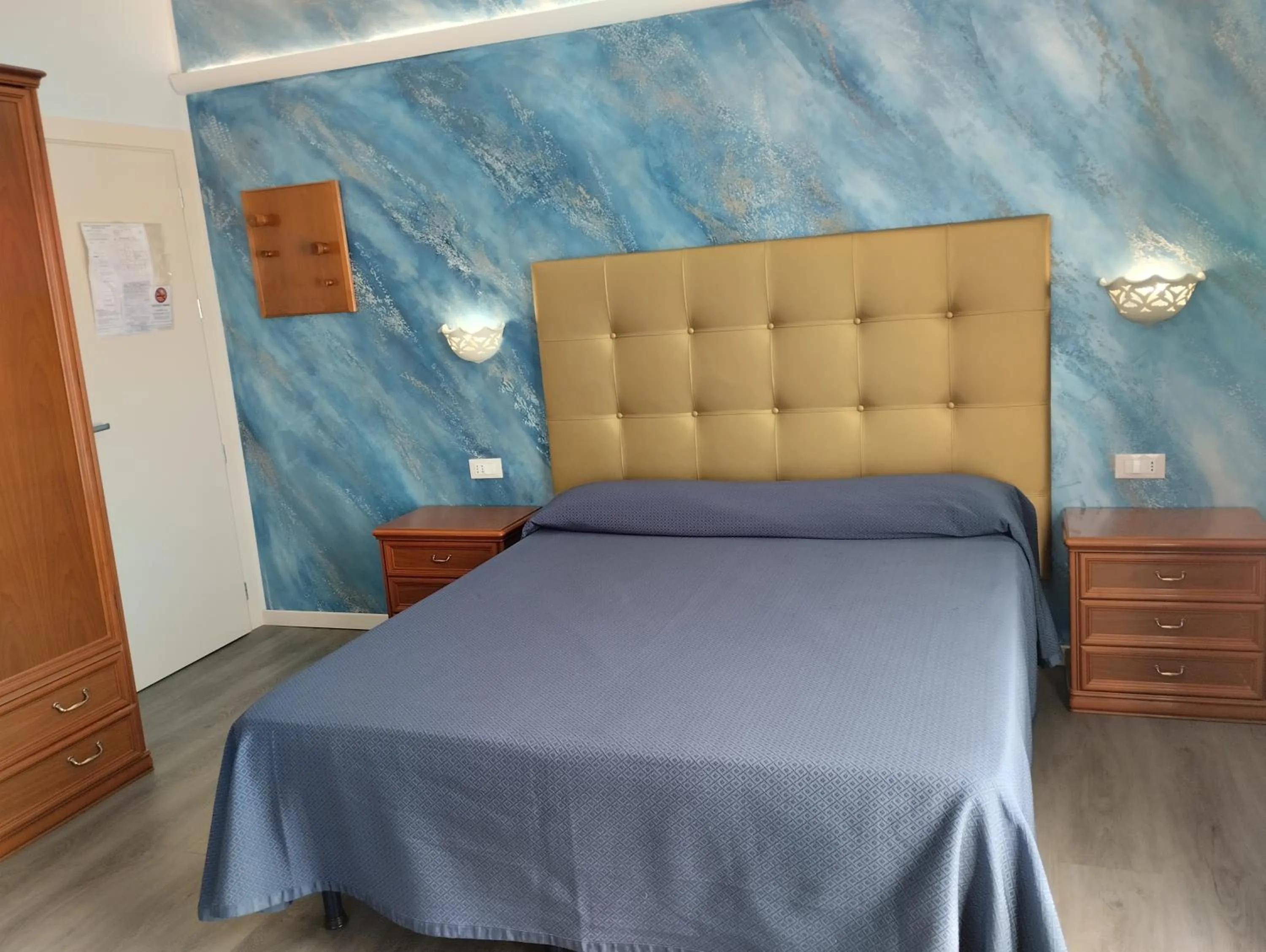 Bed in Hotel Tiffany