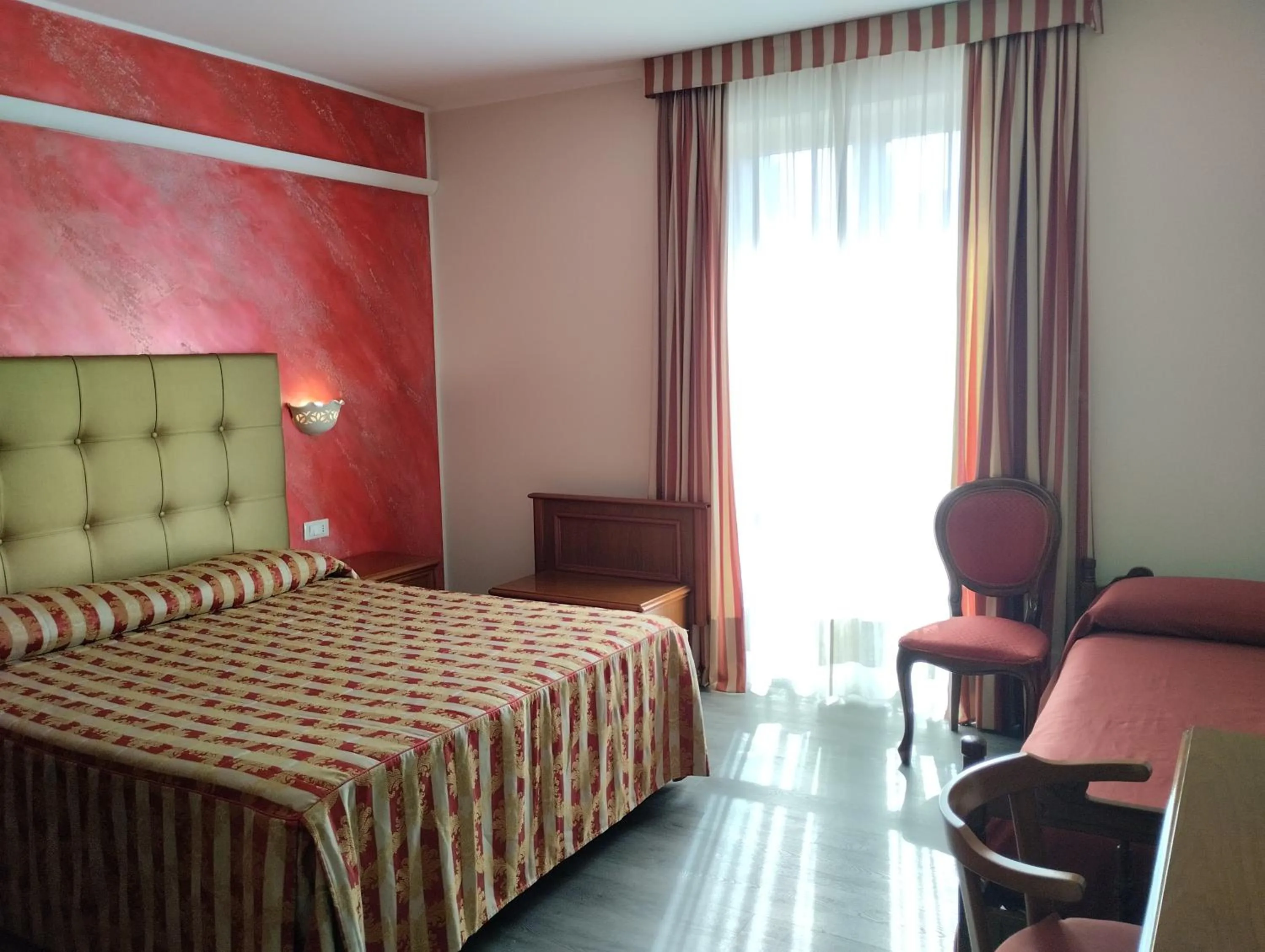 Bed in Hotel Tiffany